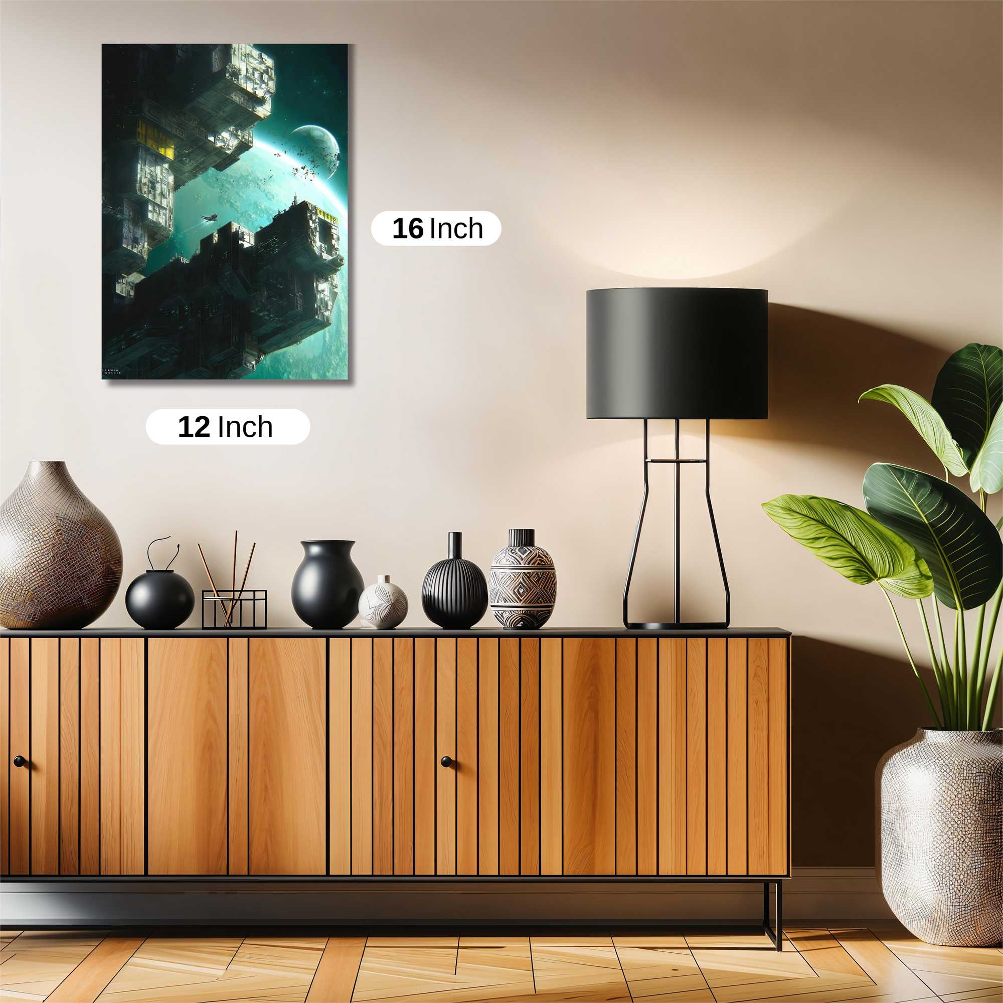 Celestial Fortress Safe Wall Magnetic / M