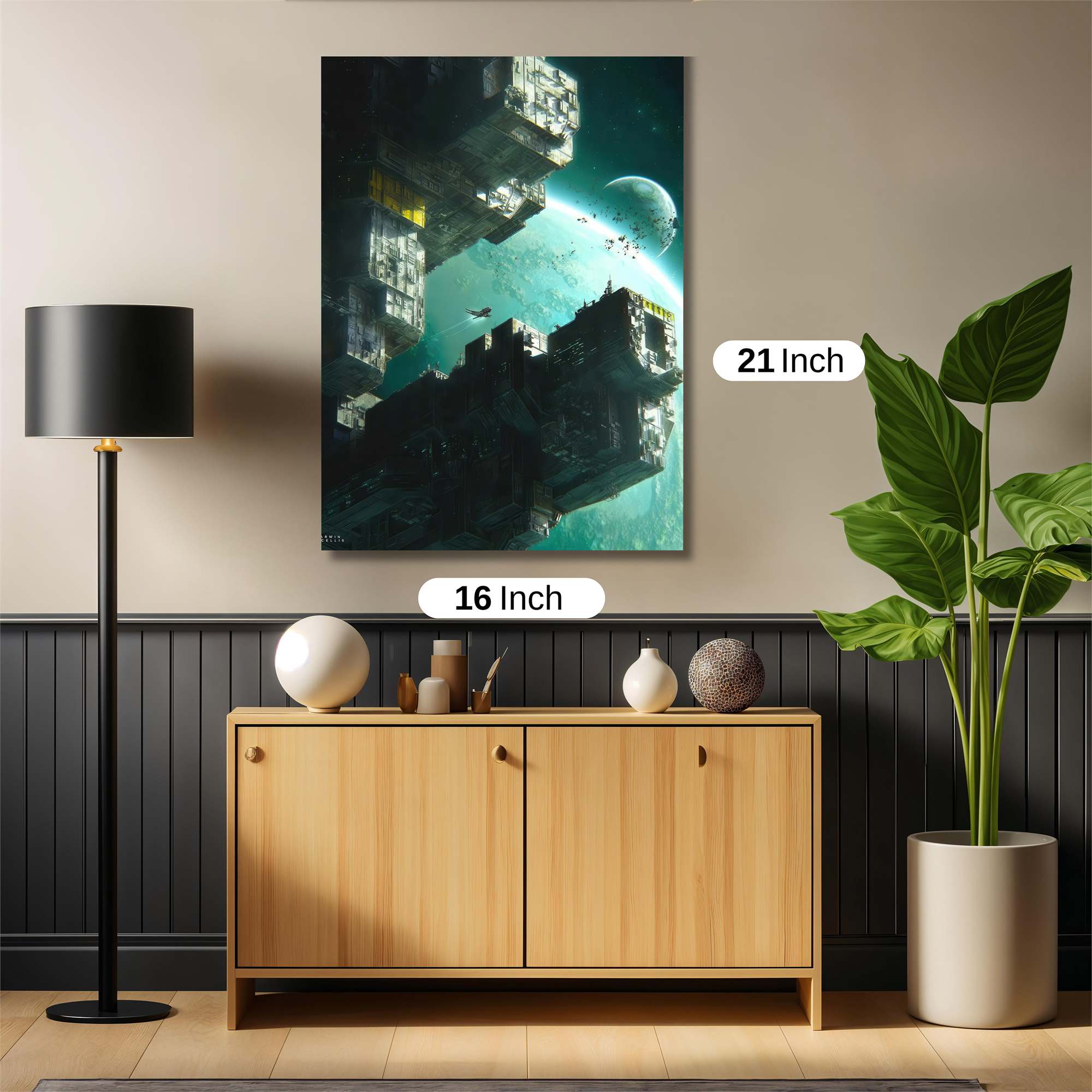 Celestial Fortress Safe Wall Magnetic / M