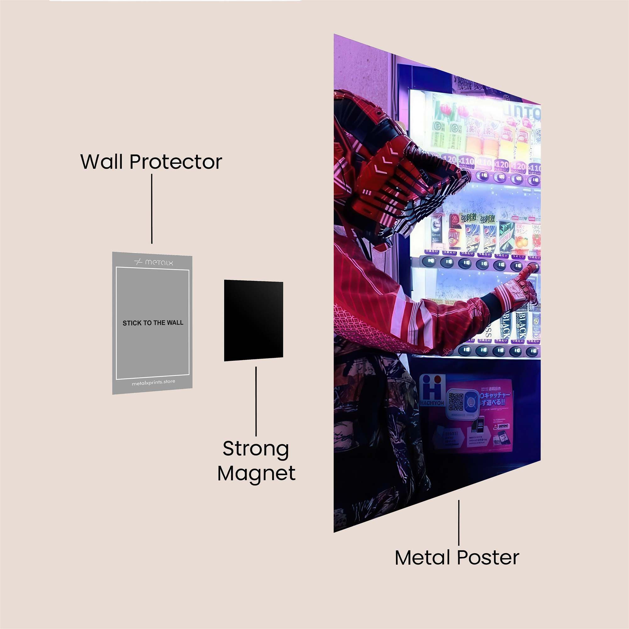 Vending Enigma Safe Wall Magnetic / M