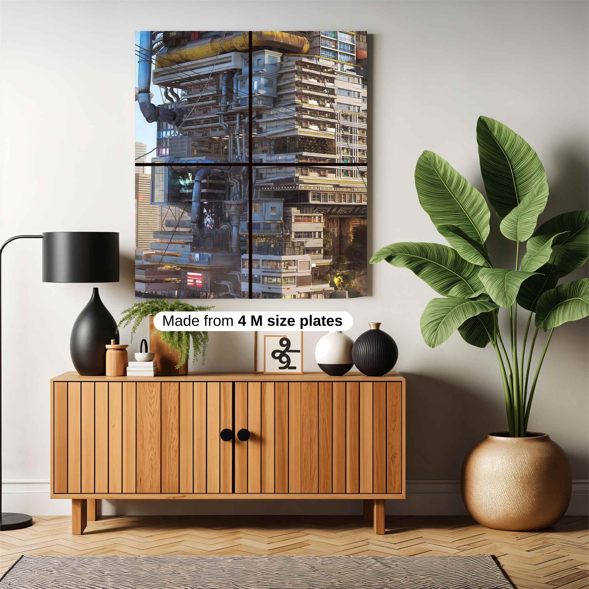 Cyberpunk Haven Safe Wall Magnetic / M