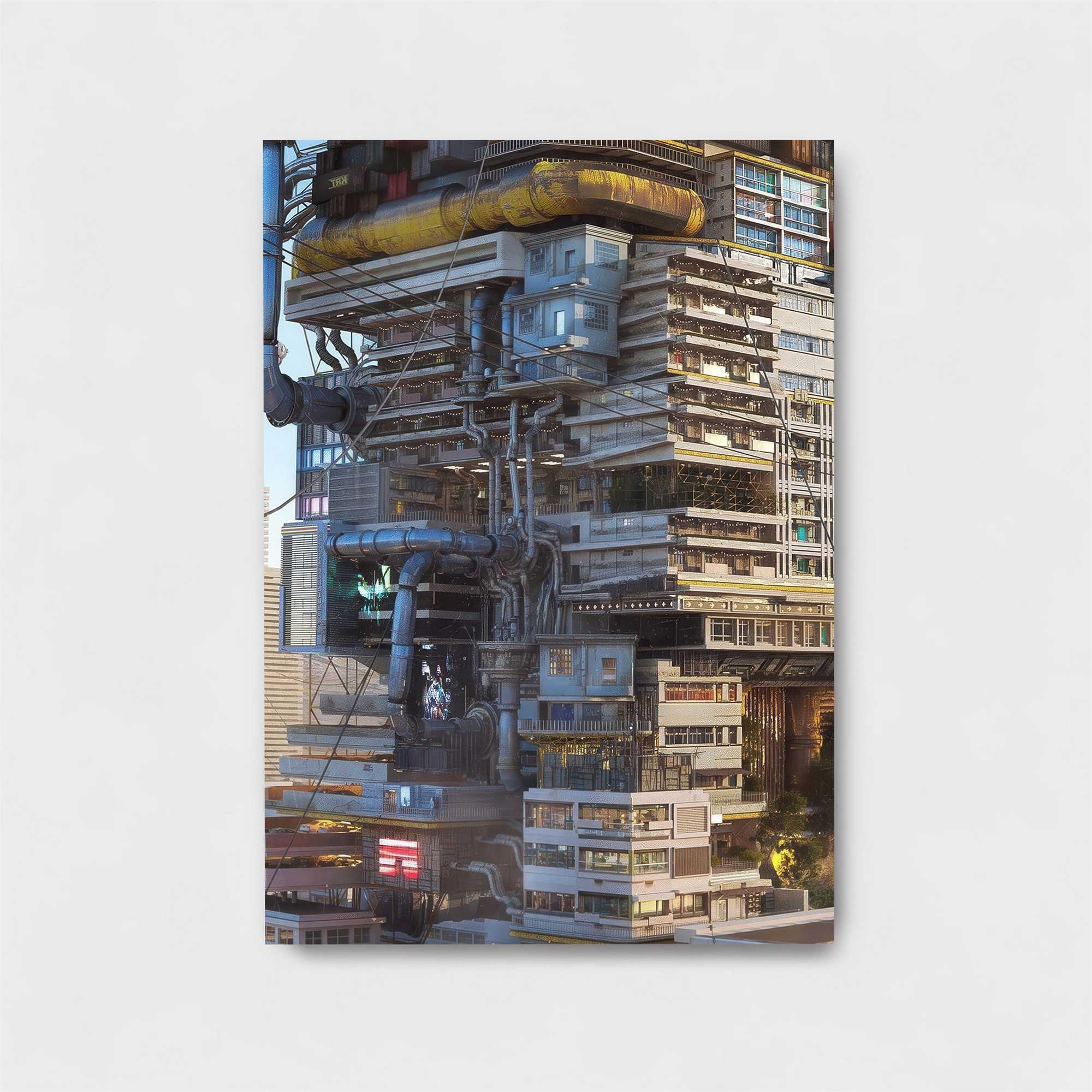 Cyberpunk Haven Safe Wall Magnetic / M