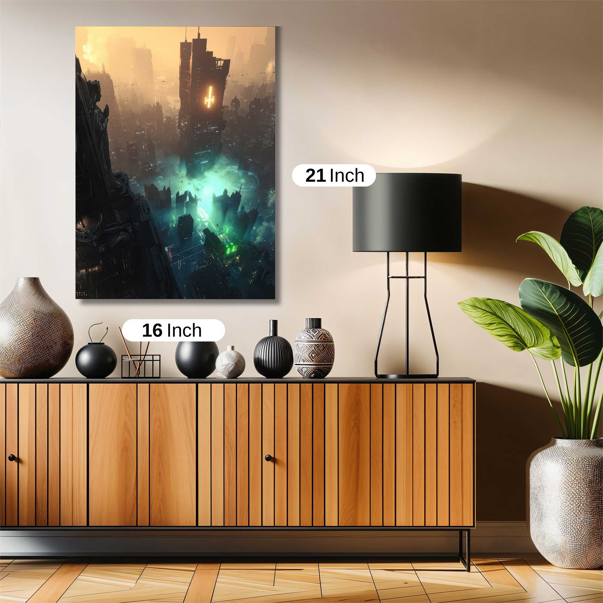 Neon Solace Safe Wall Magnetic / M