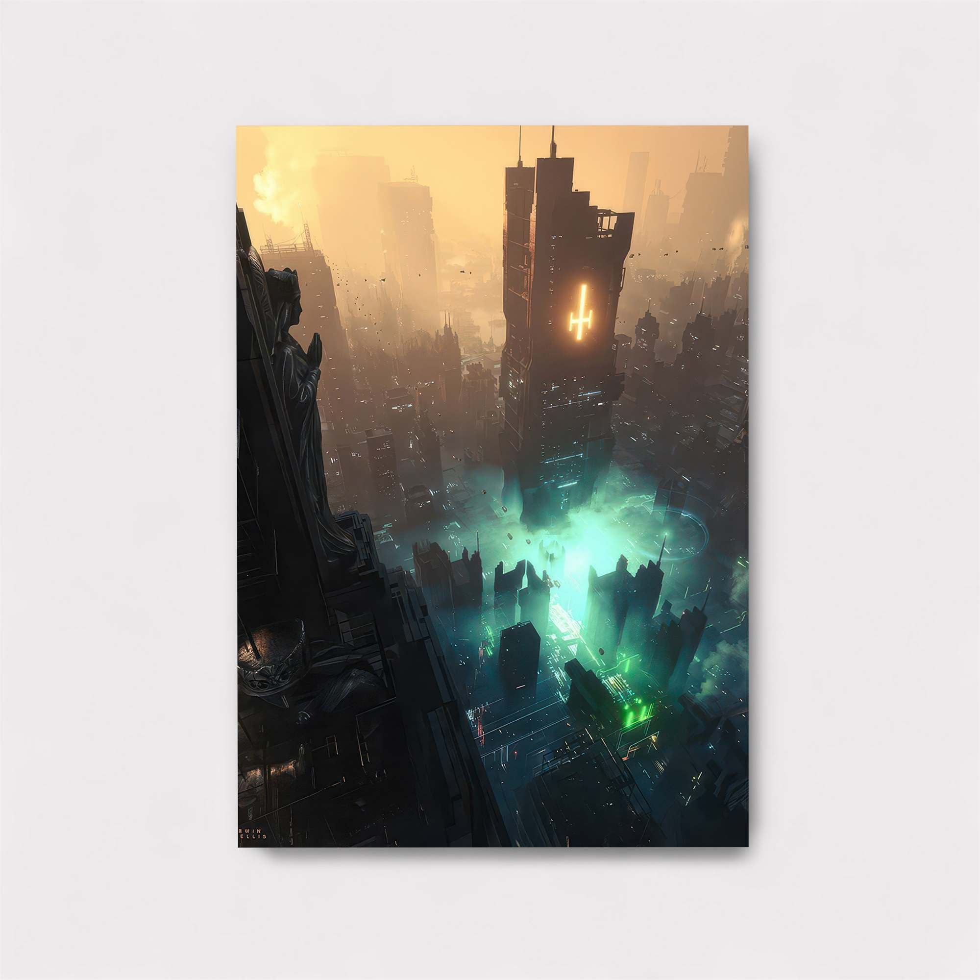 Neon Solace Safe Wall Magnetic / M