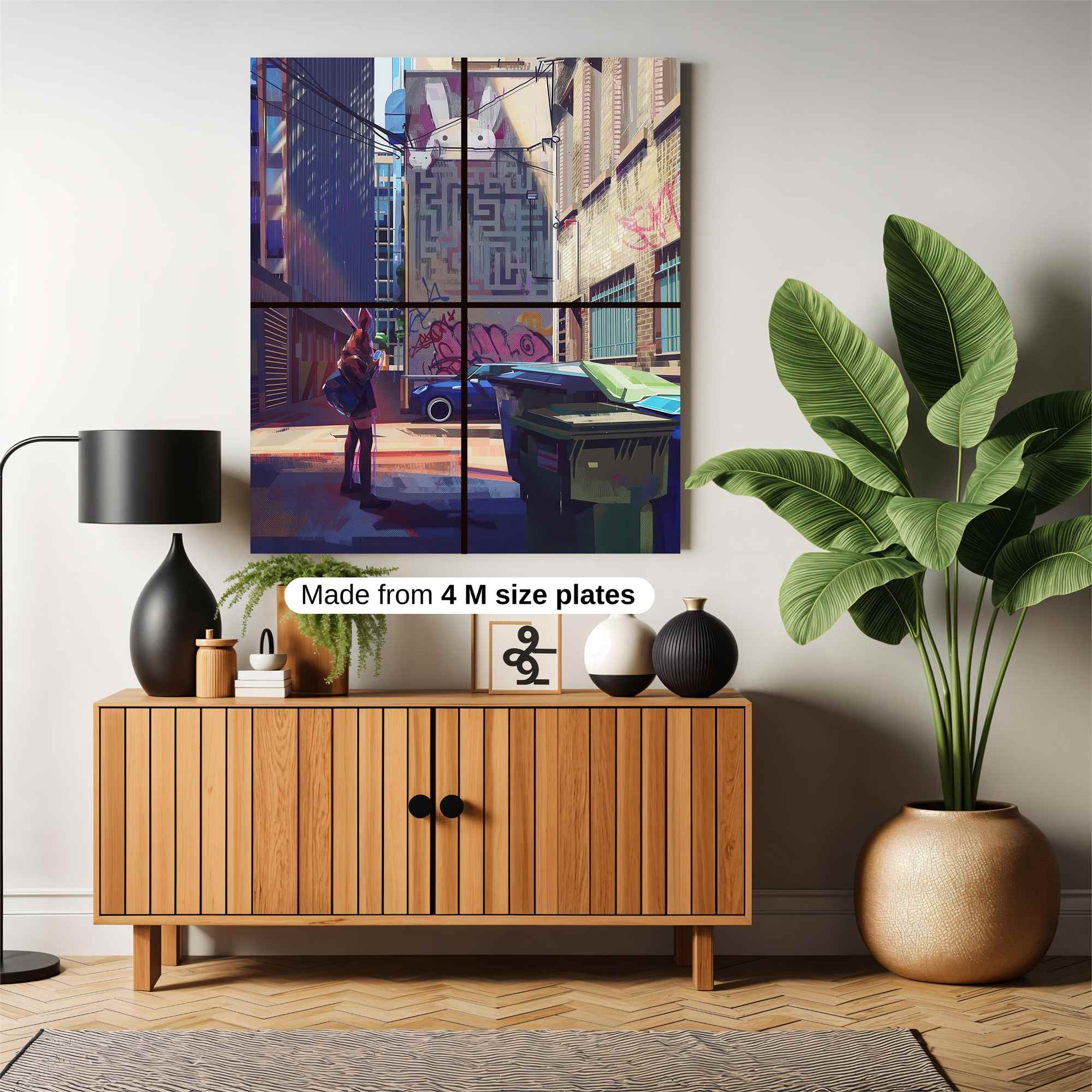 Urban Whimsy Safe Wall Magnetic / M