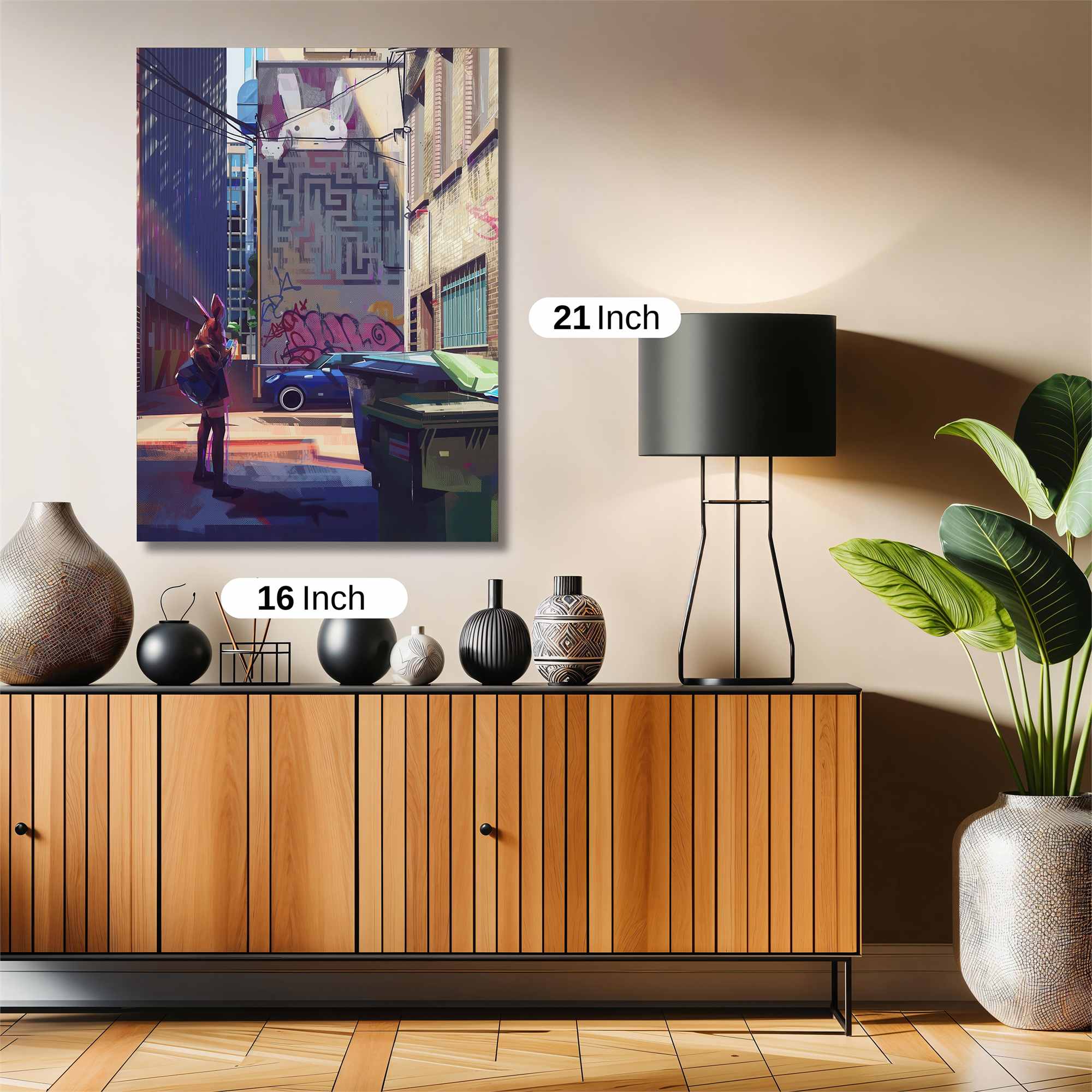 Urban Whimsy Safe Wall Magnetic / M