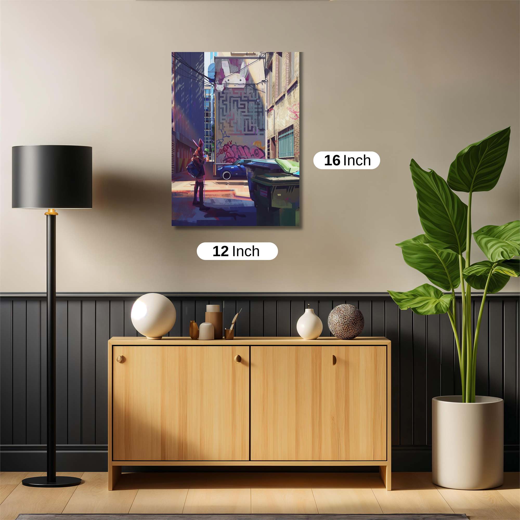 Urban Whimsy Safe Wall Magnetic / M
