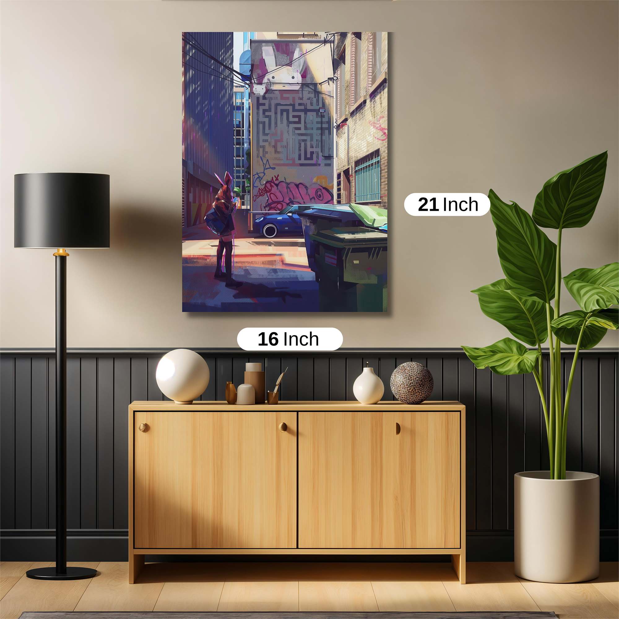 Urban Whimsy Safe Wall Magnetic / M