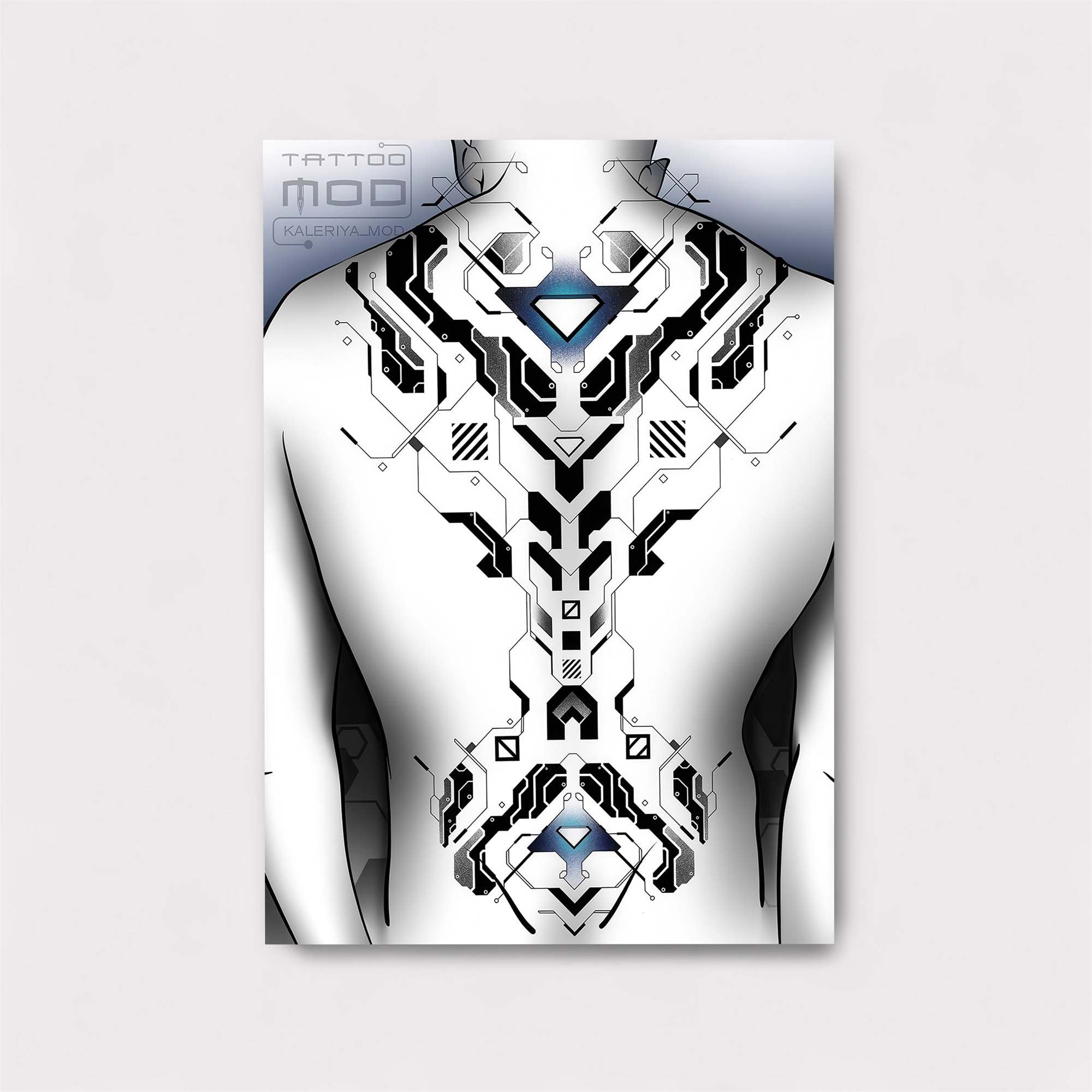 Cyborg Elegance Safe Wall Magnetic / M