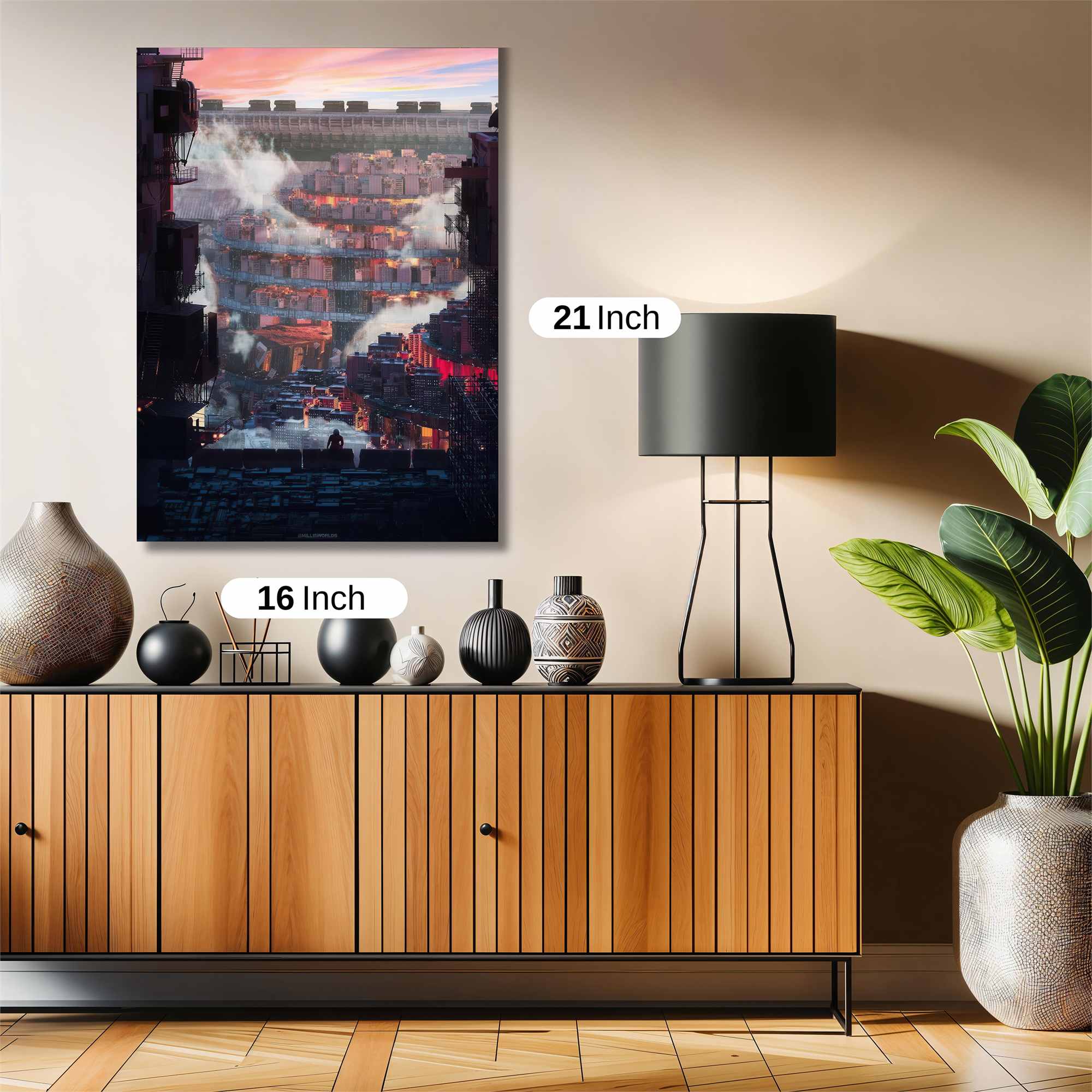 Urban Reverie Safe Wall Magnetic / M