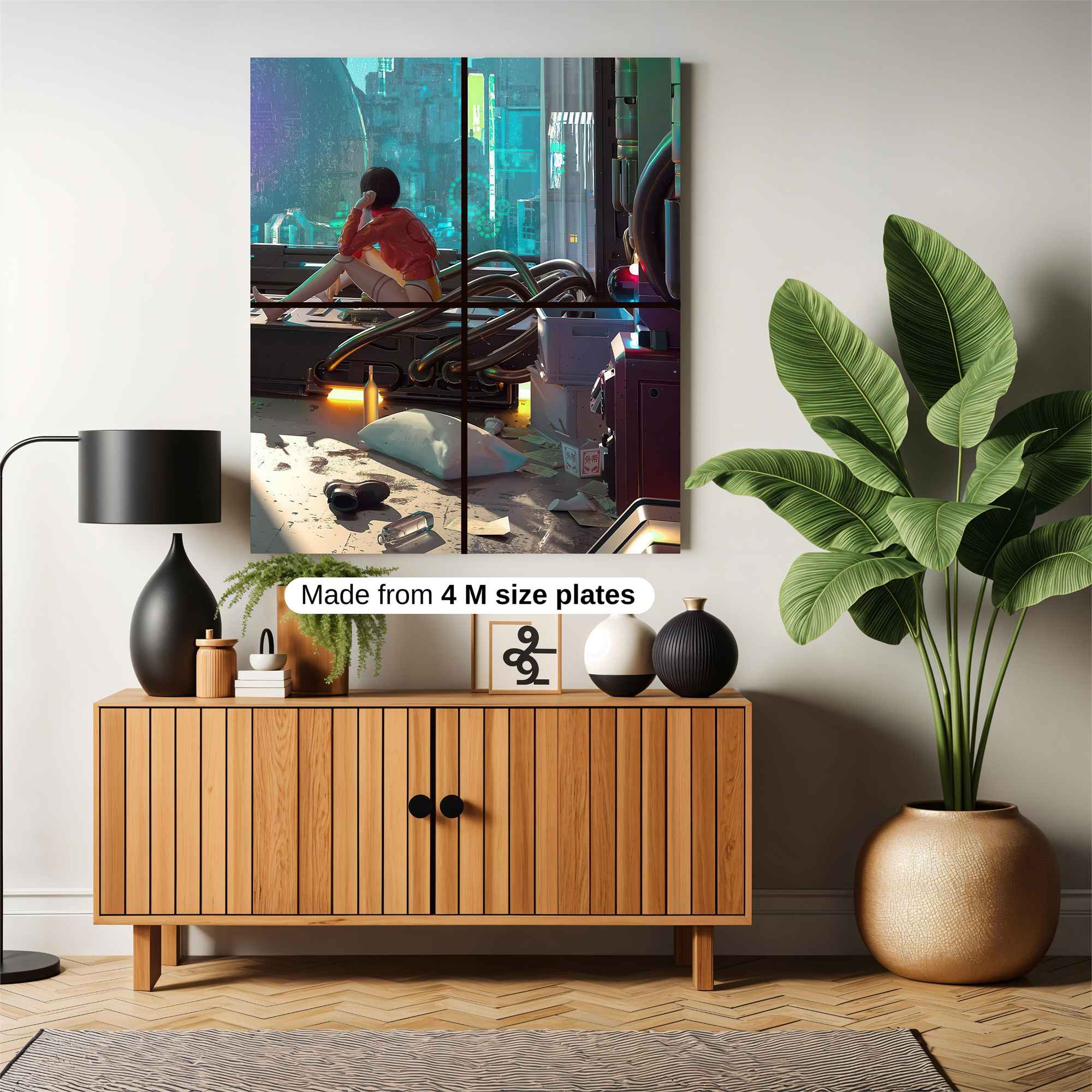 Cyber Lull Safe Wall Magnetic / M