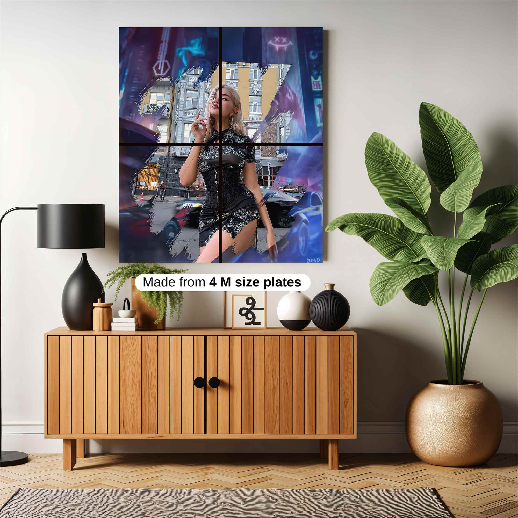 Urban Mystique Safe Wall Magnetic / M