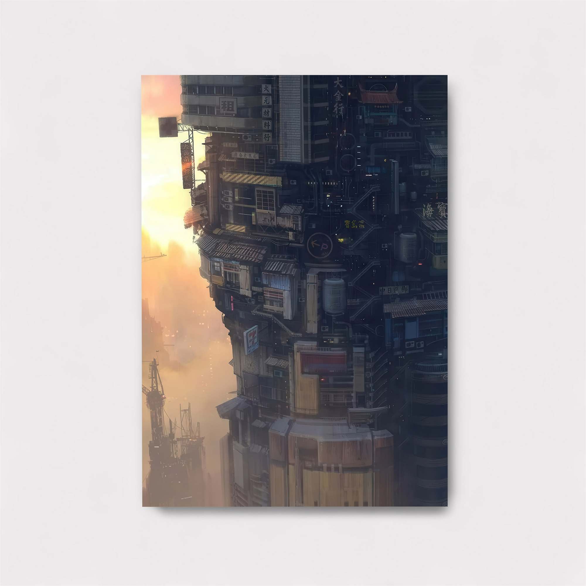 Futuristic Verticality Safe Wall Magnetic / M