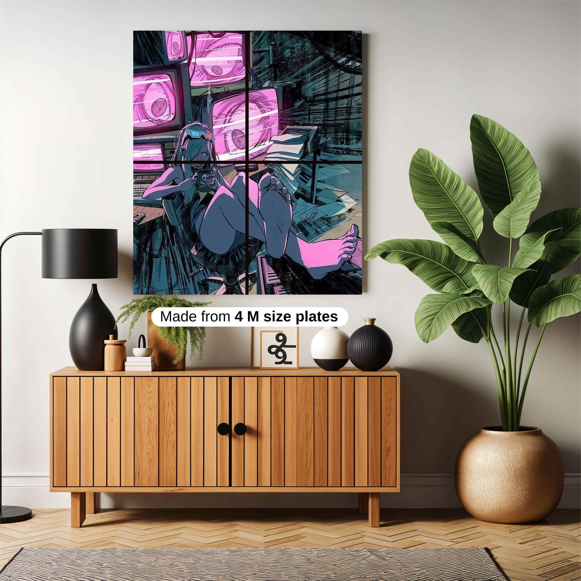 Digital Reverie Safe Wall Magnetic / M