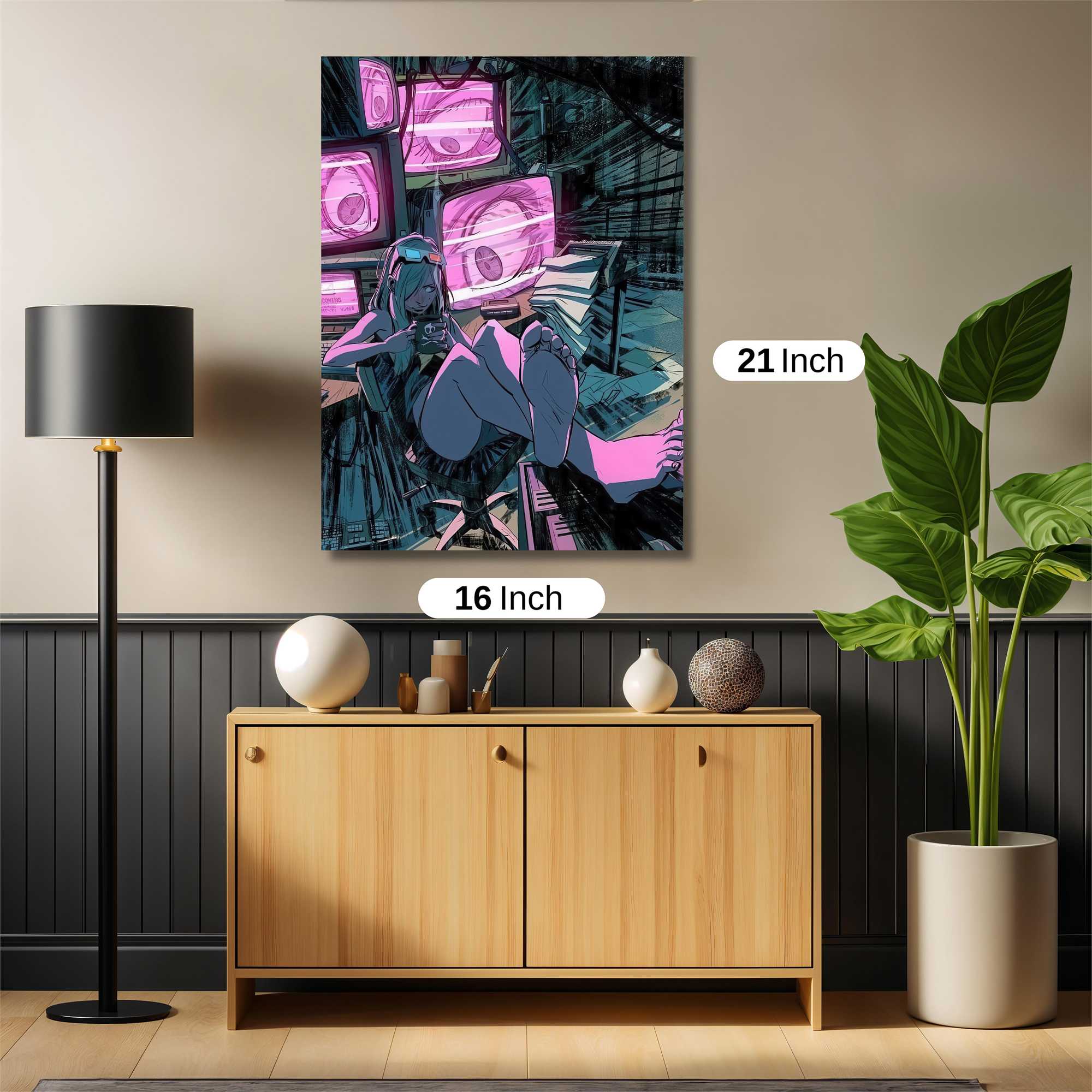 Digital Reverie Safe Wall Magnetic / M