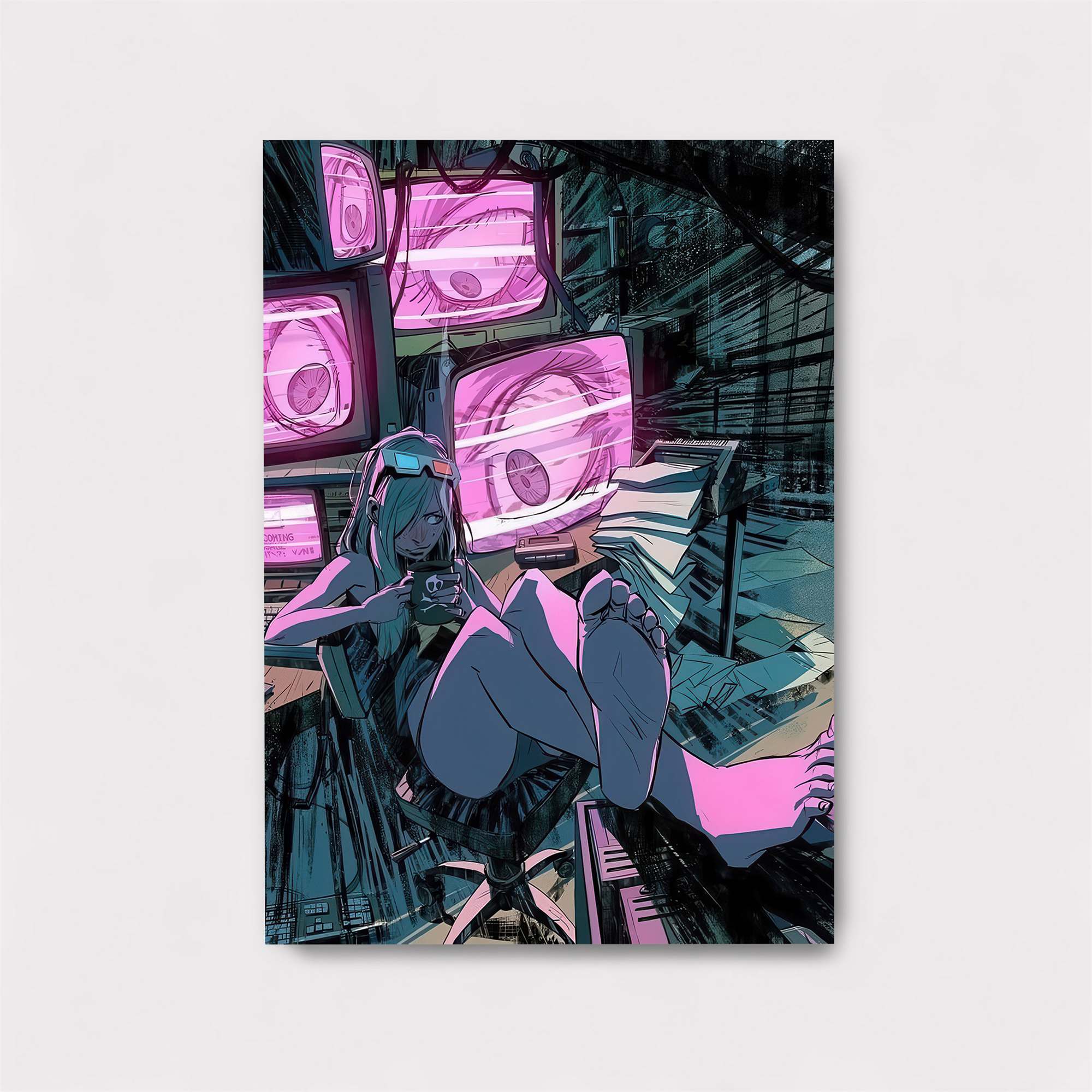 Digital Reverie Safe Wall Magnetic / M