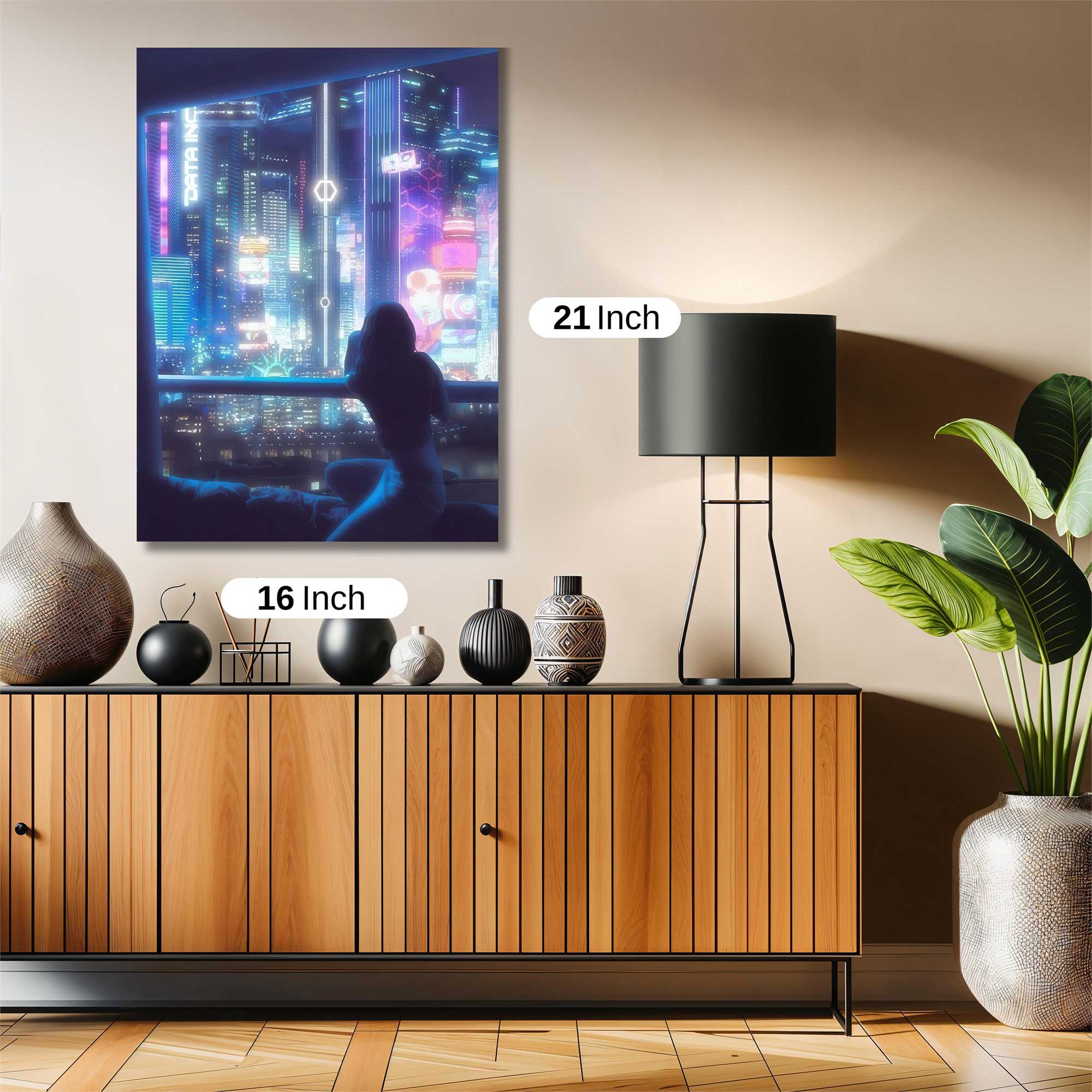 Neon Reverie Safe Wall Magnetic / M