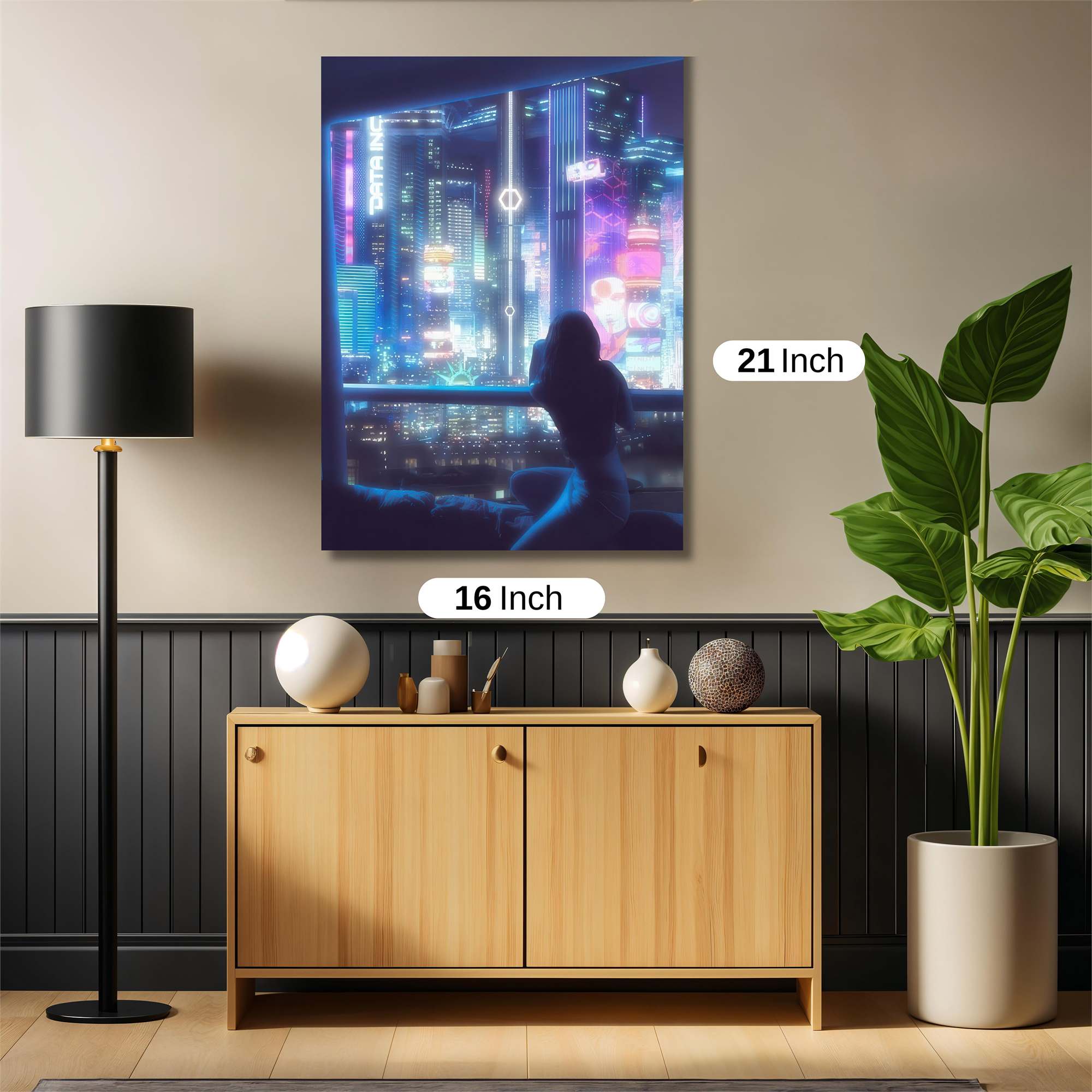 Neon Reverie Safe Wall Magnetic / M