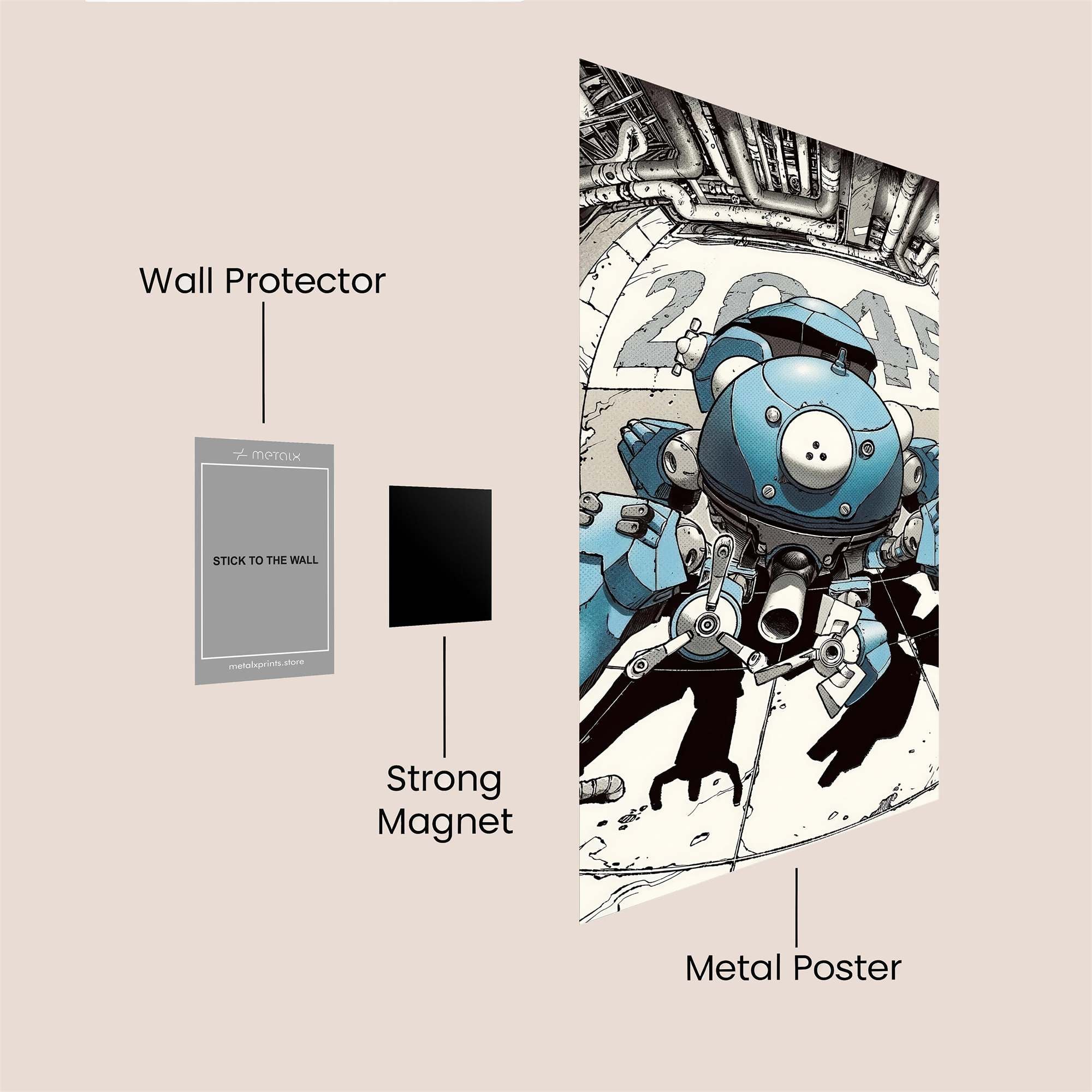 Cyborg Ascent Safe Wall Magnetic / M