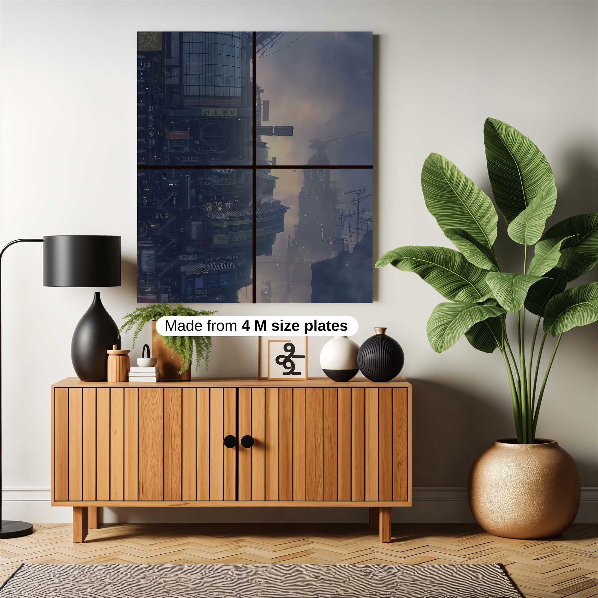 Cyber Metropolis Safe Wall Magnetic / M