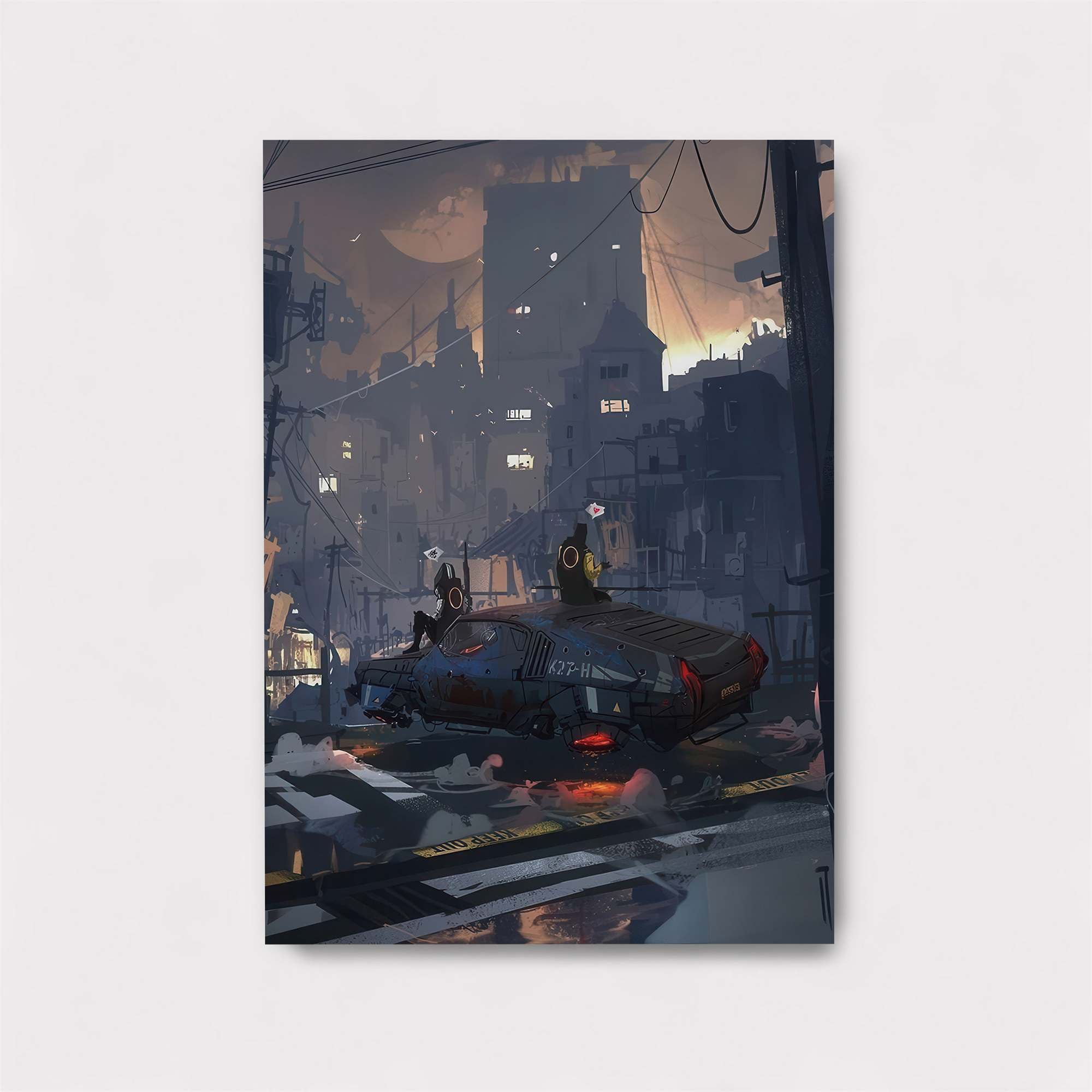 Dystopia Unveiled Safe Wall Magnetic / M