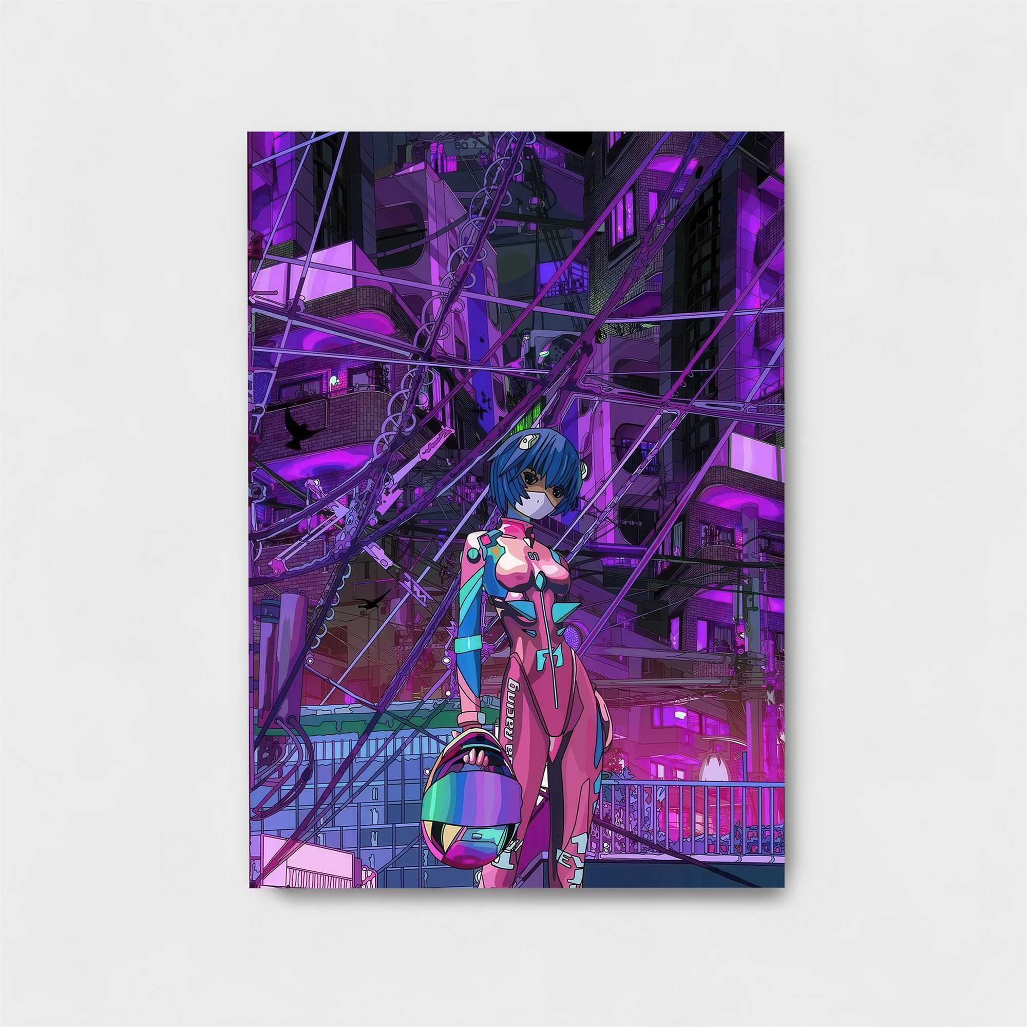 Neon Solitude Safe Wall Magnetic / M