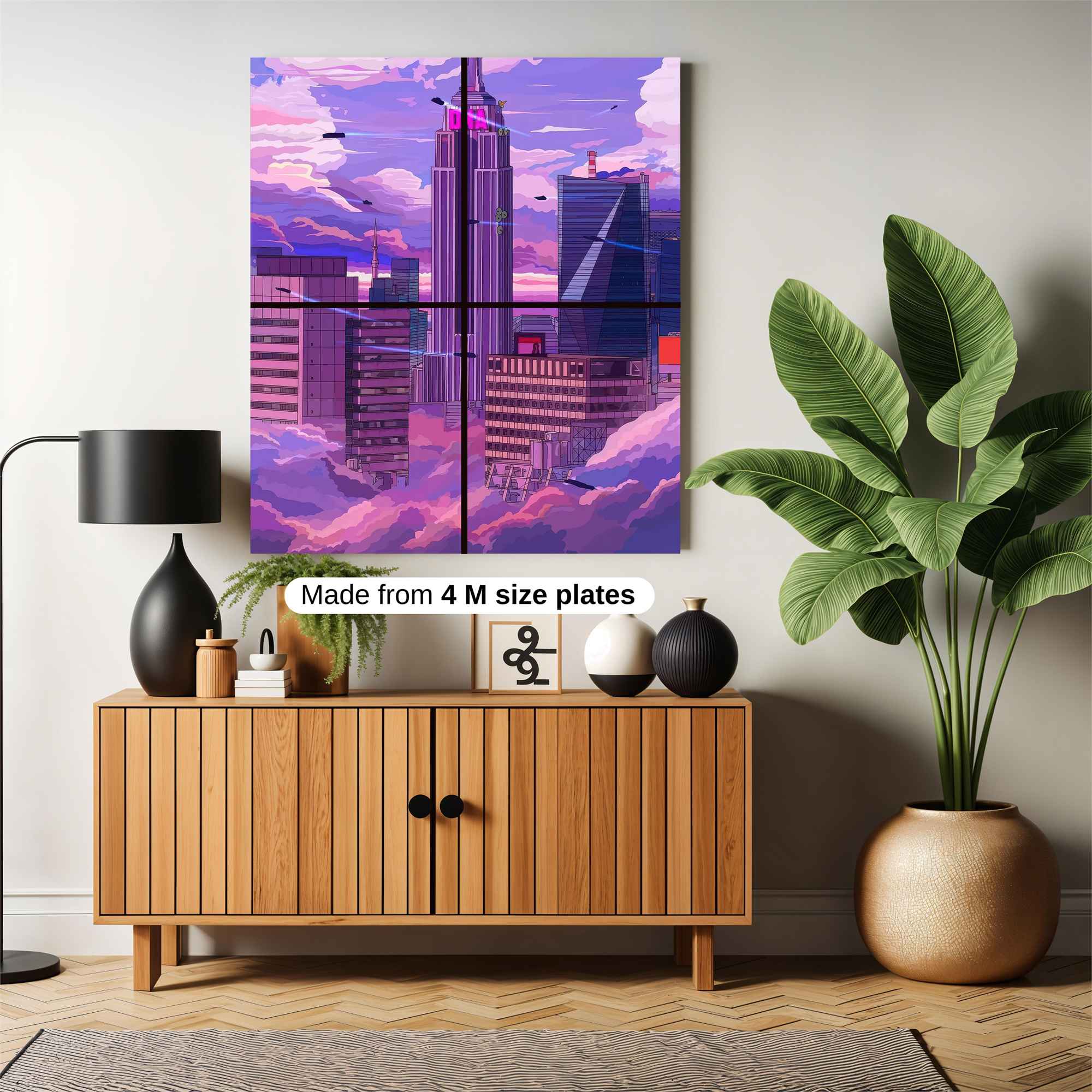 Urban Dreamscape Safe Wall Magnetic / M