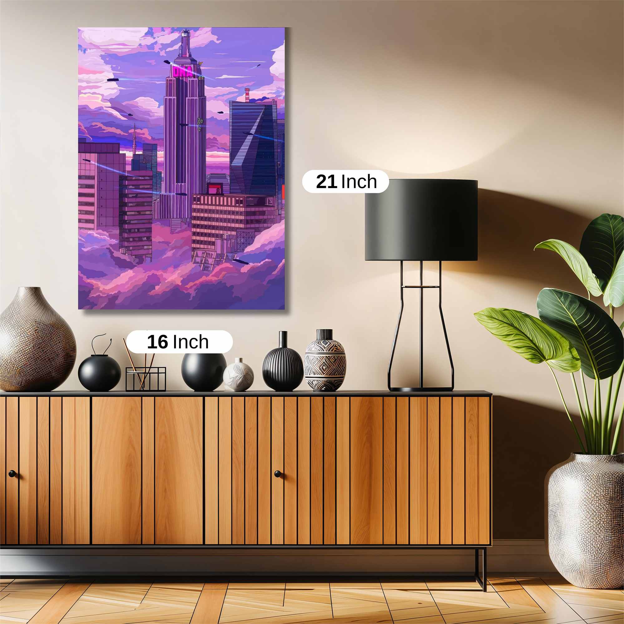 Urban Dreamscape Safe Wall Magnetic / M