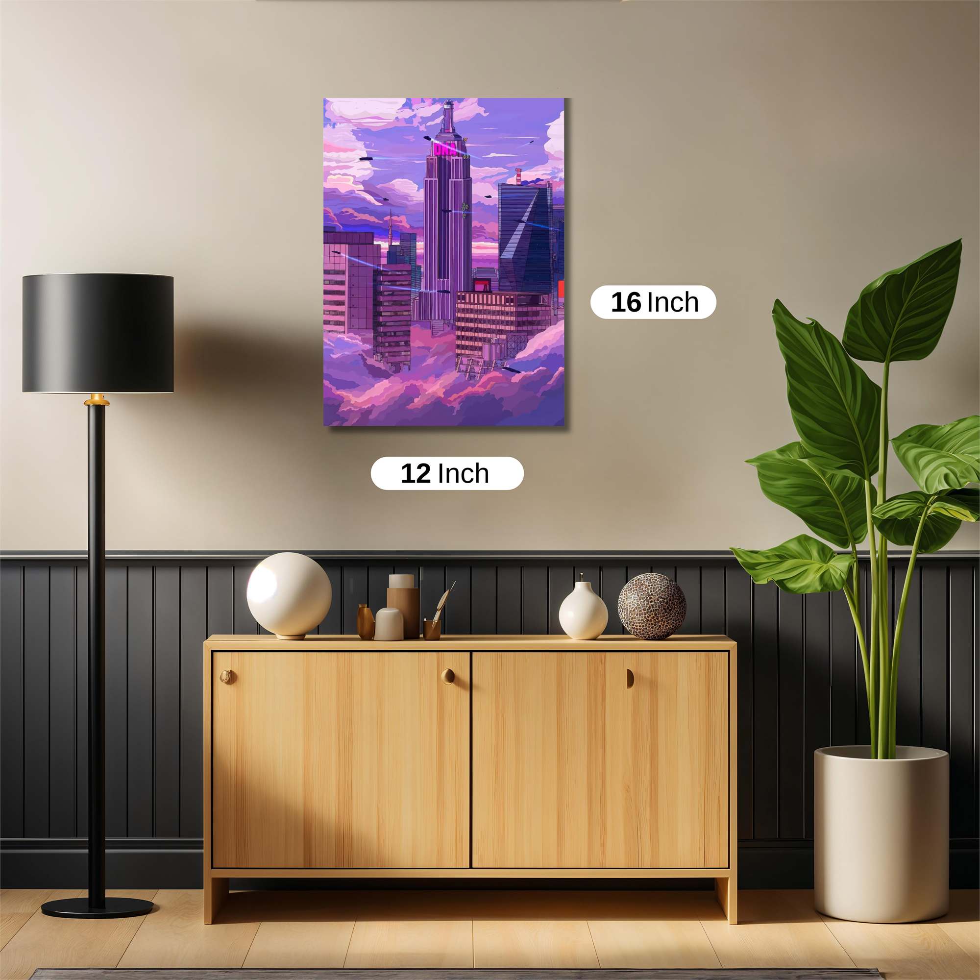 Urban Dreamscape Safe Wall Magnetic / M