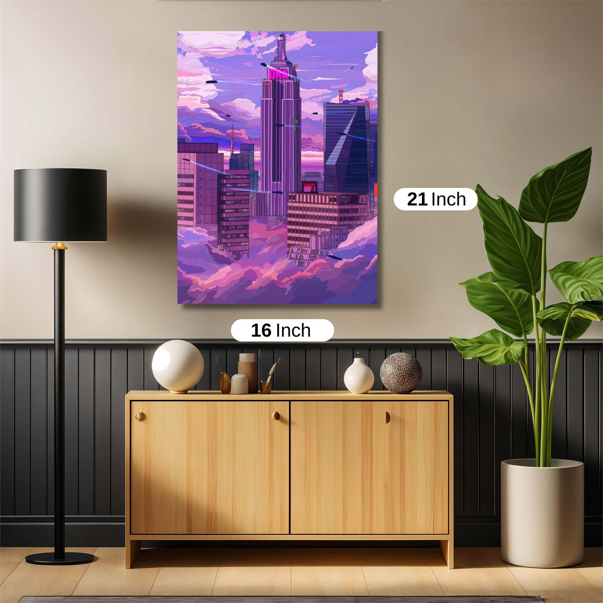 Urban Dreamscape Safe Wall Magnetic / M