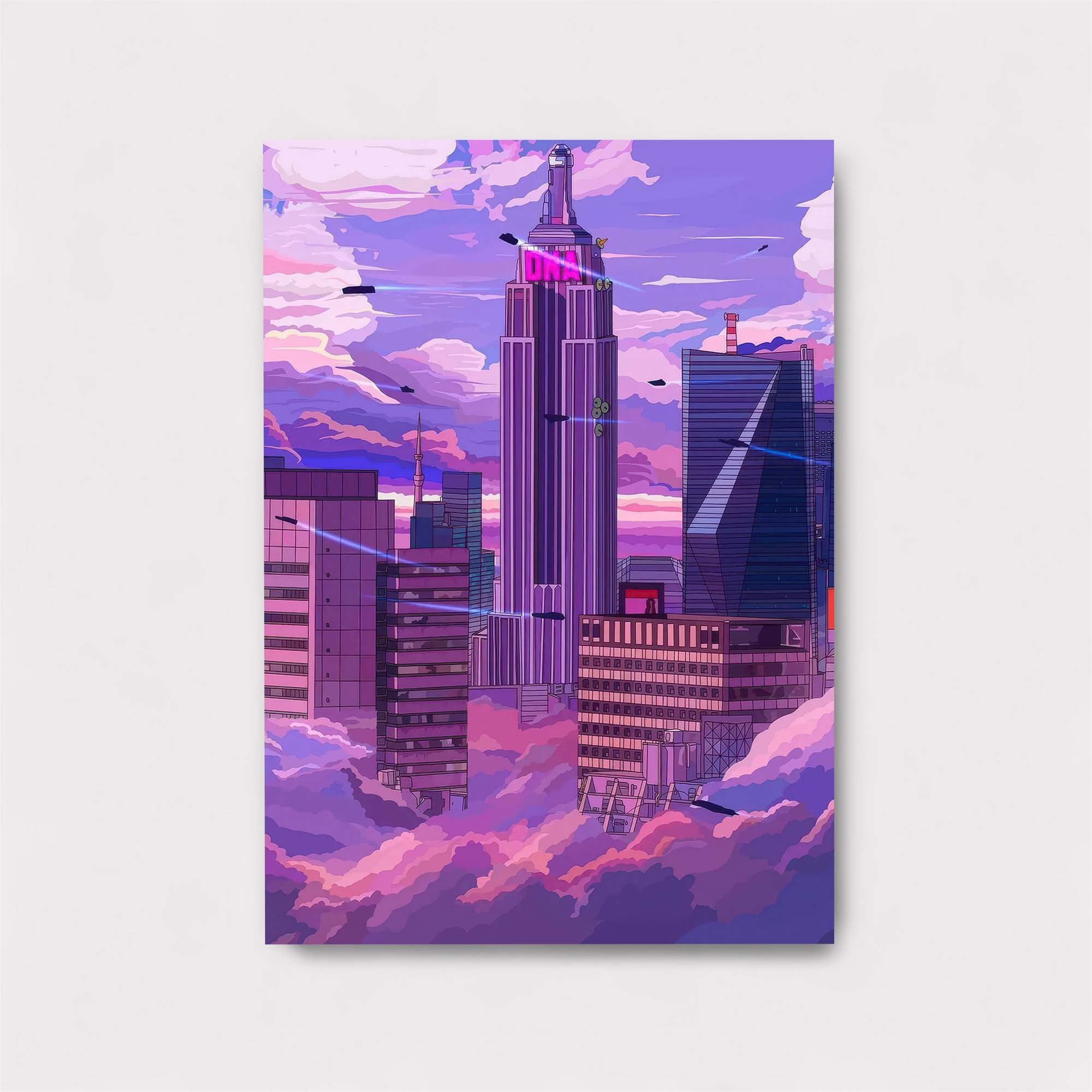 Urban Dreamscape Safe Wall Magnetic / M