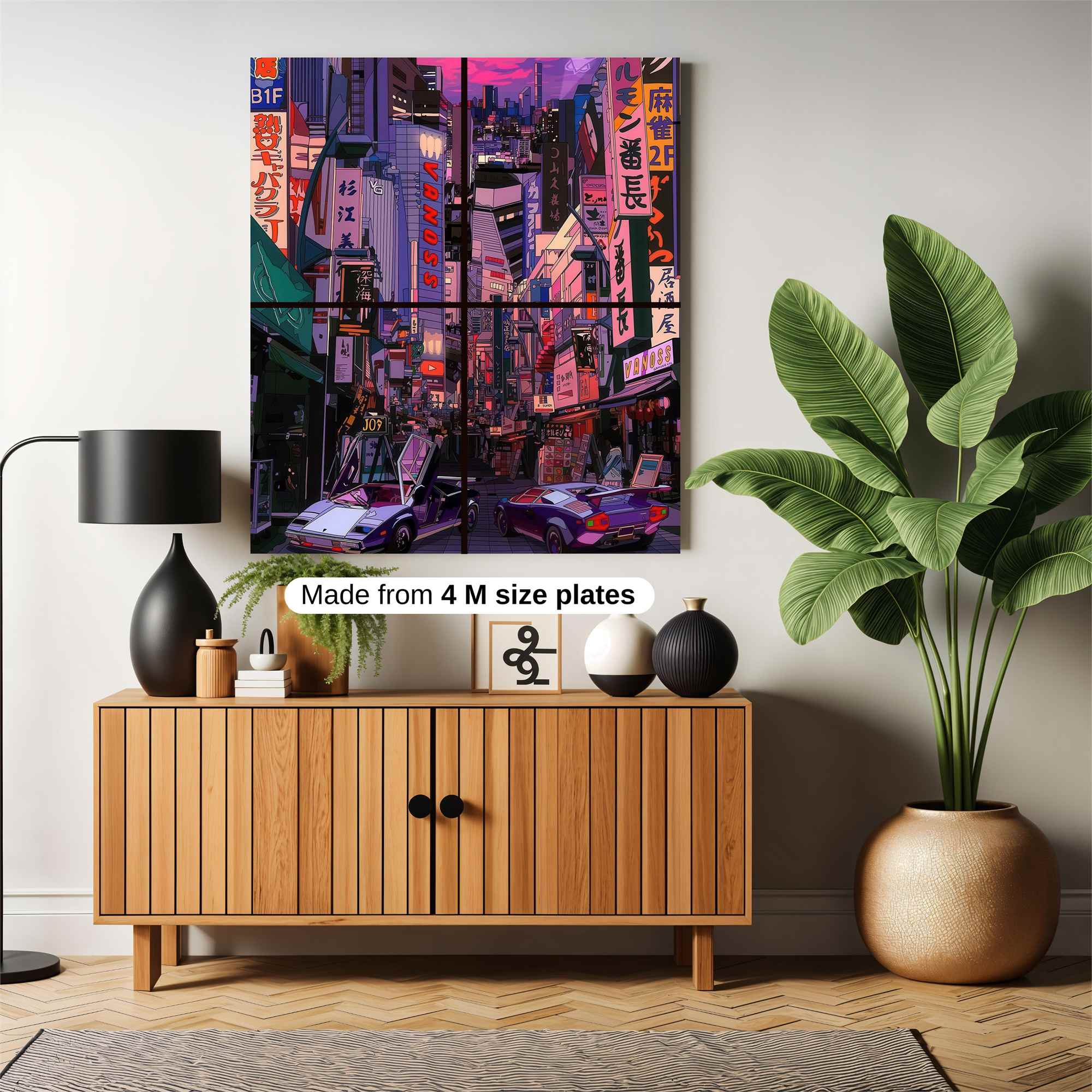 Neon Reverie Safe Wall Magnetic / M