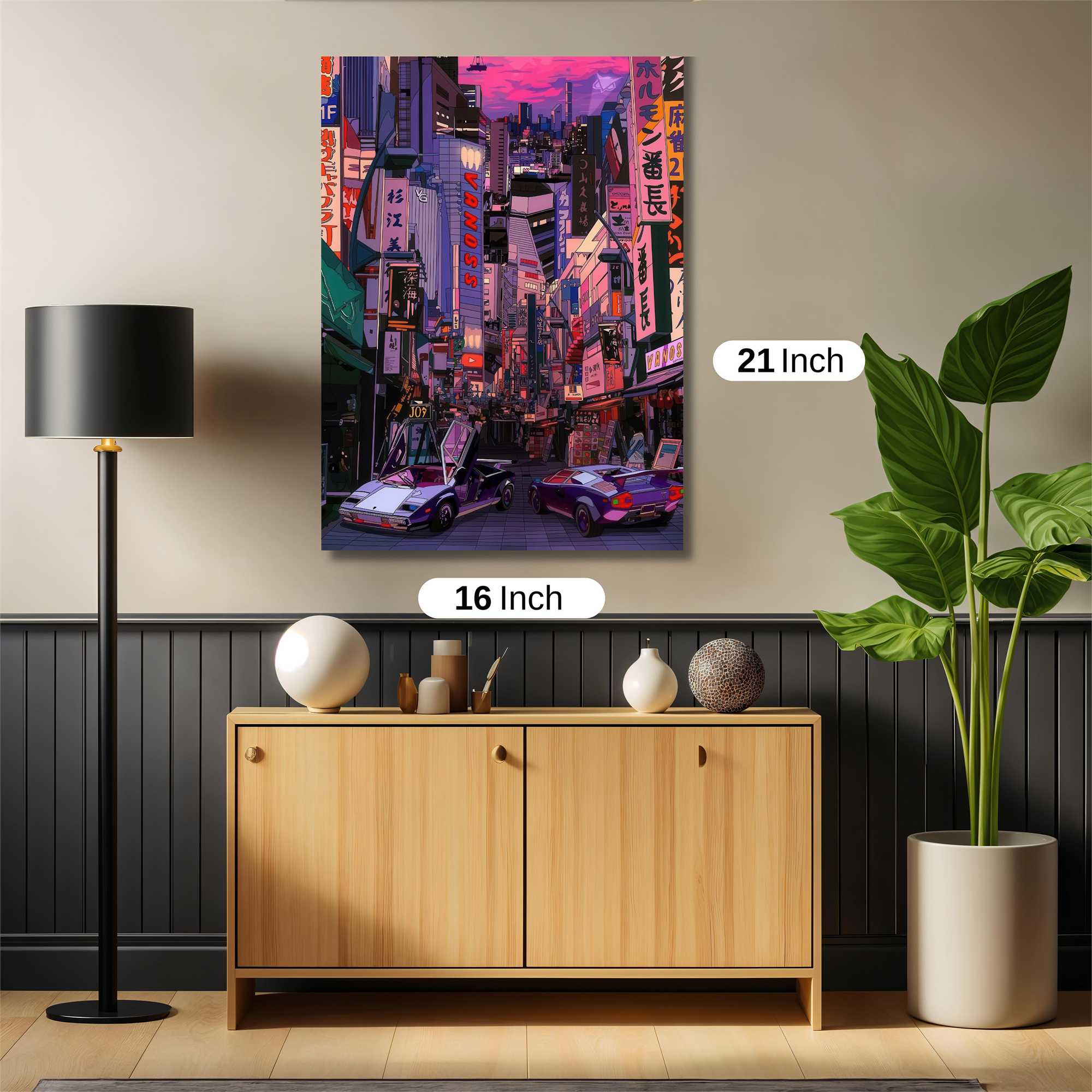 Neon Reverie Safe Wall Magnetic / M