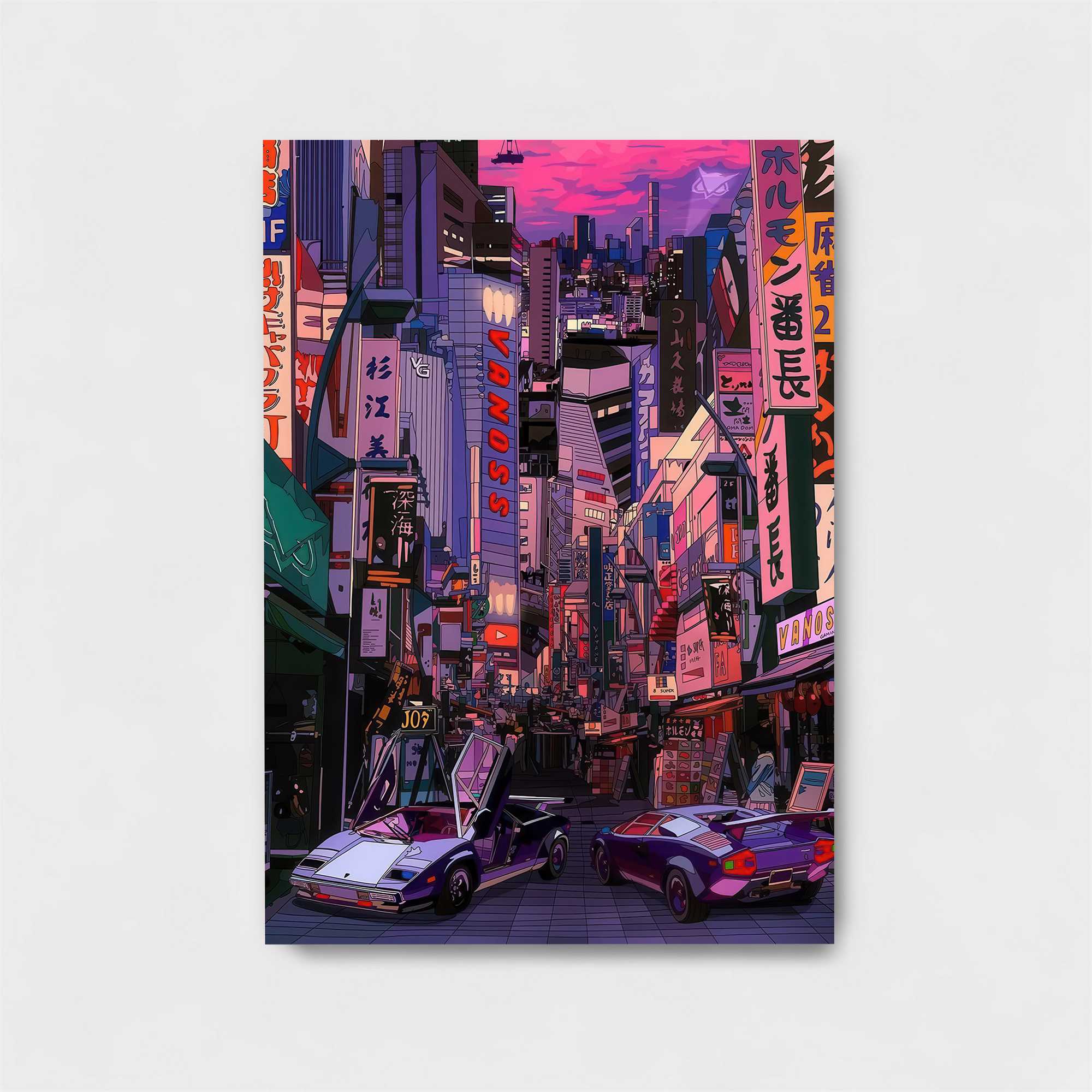 Neon Reverie Safe Wall Magnetic / M