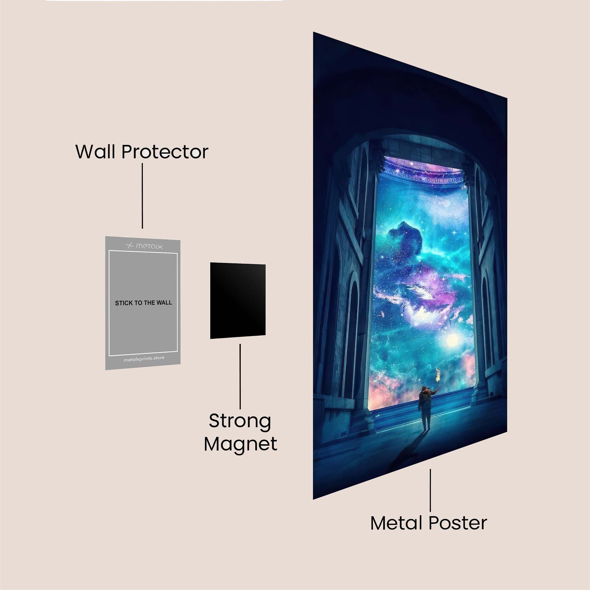 Celestial Gateway Safe Wall Magnetic / M