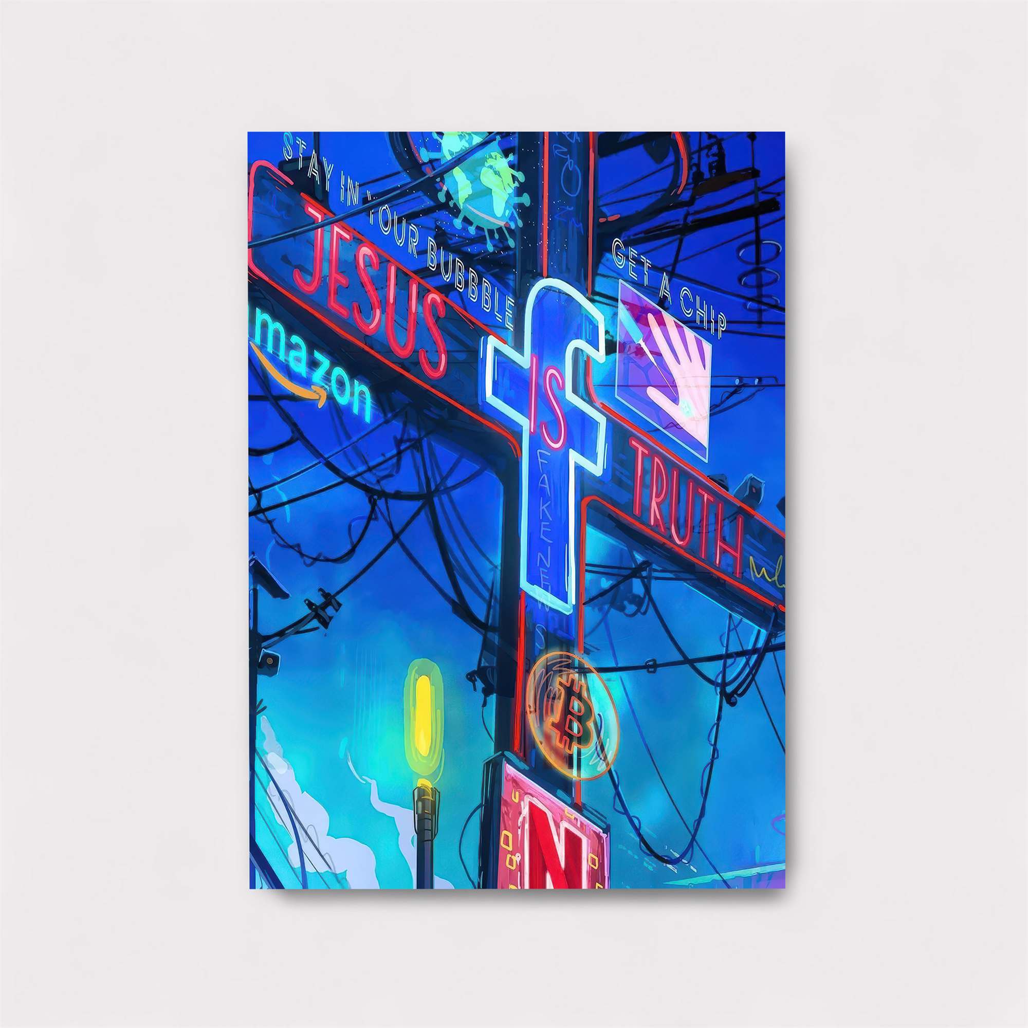 Digital Sermon Safe Wall Magnetic / M