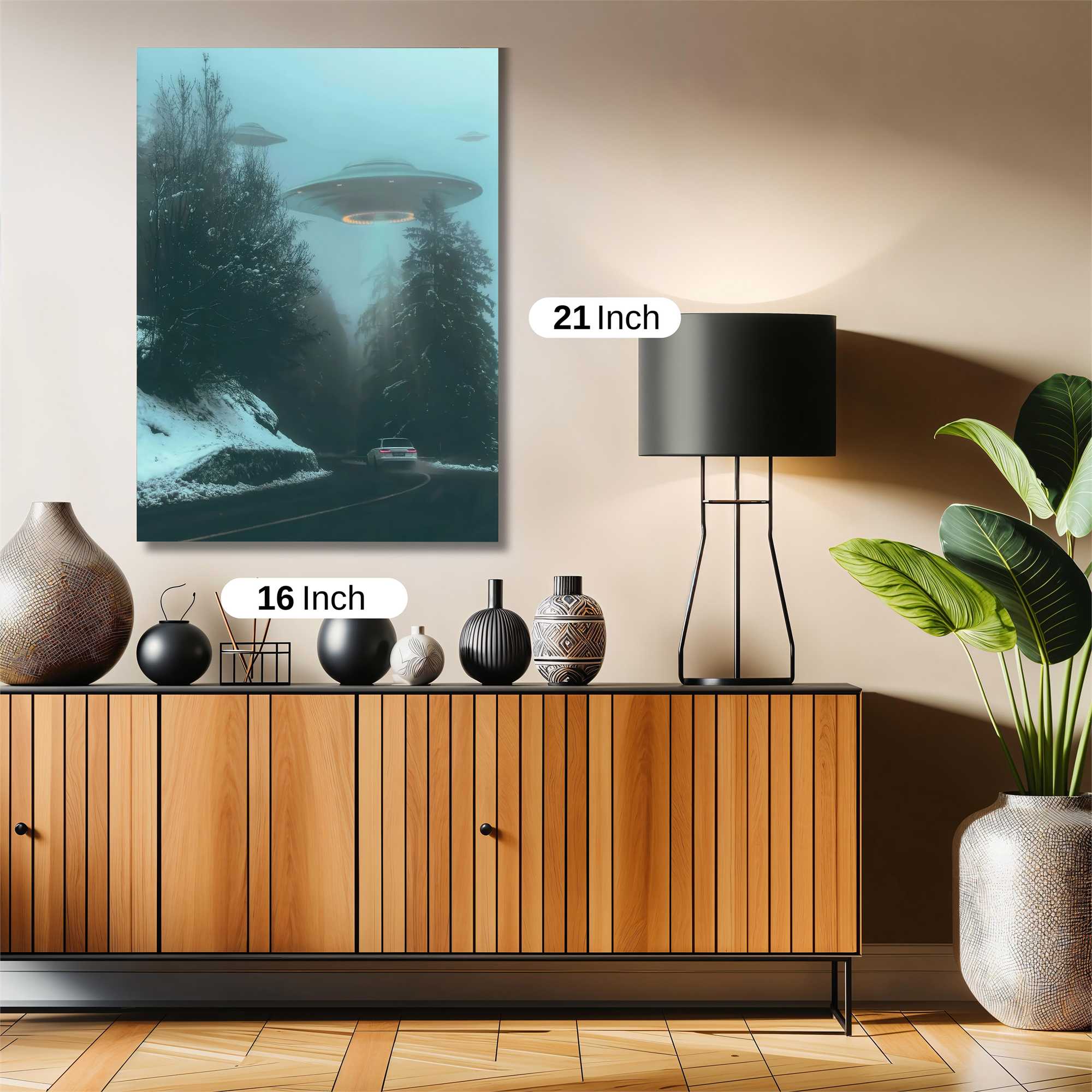 UFO Intrigue Safe Wall Magnetic / M