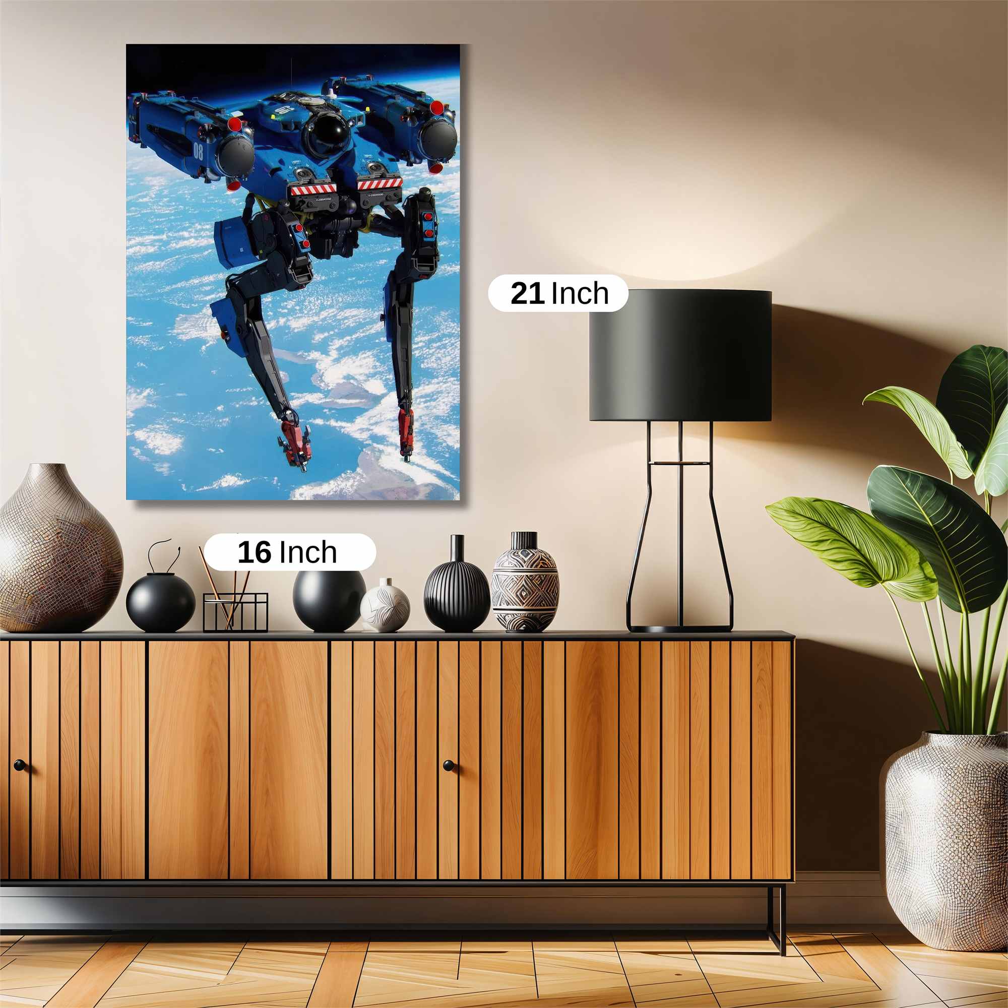 Galactic Sentinel Safe Wall Magnetic / M