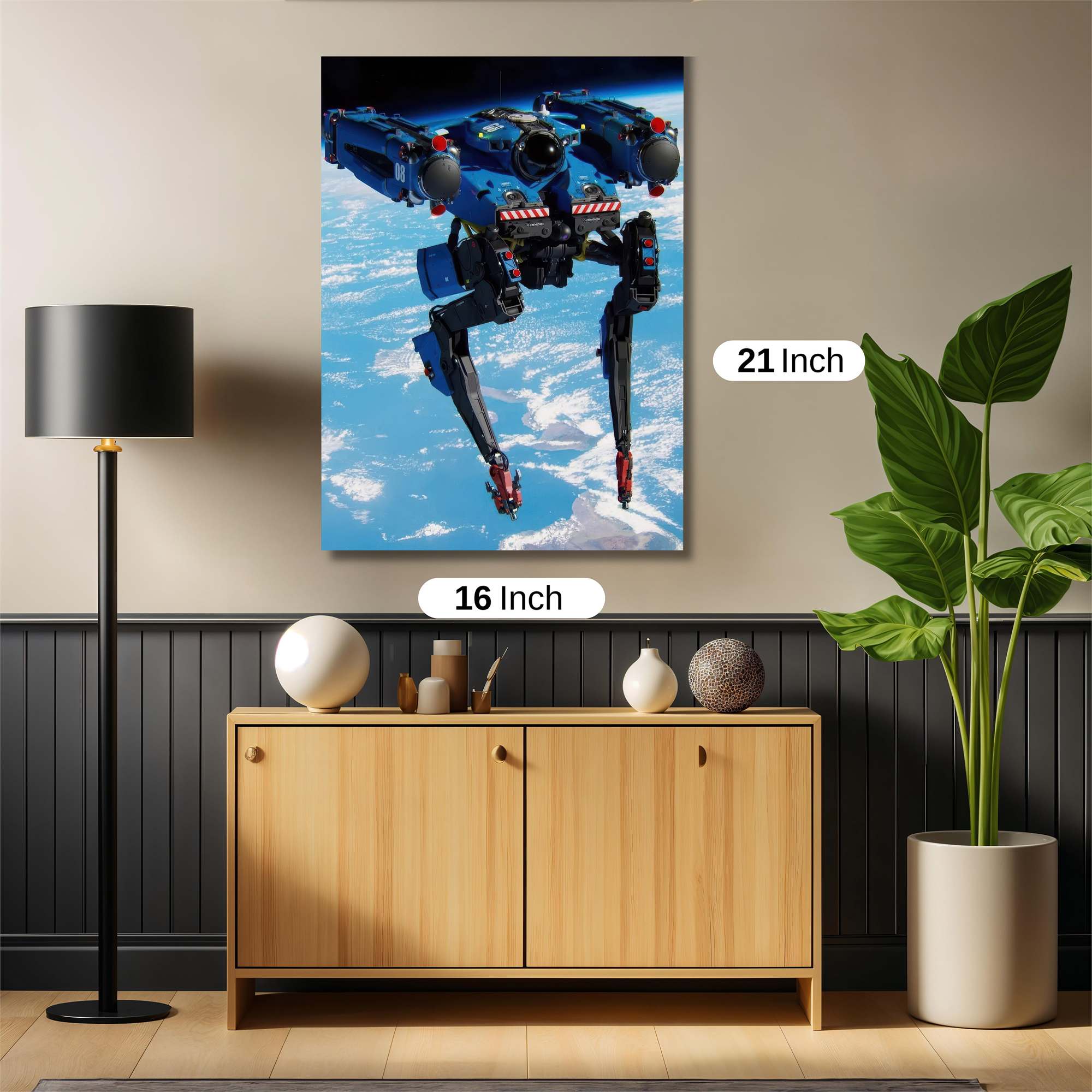 Galactic Sentinel Safe Wall Magnetic / M