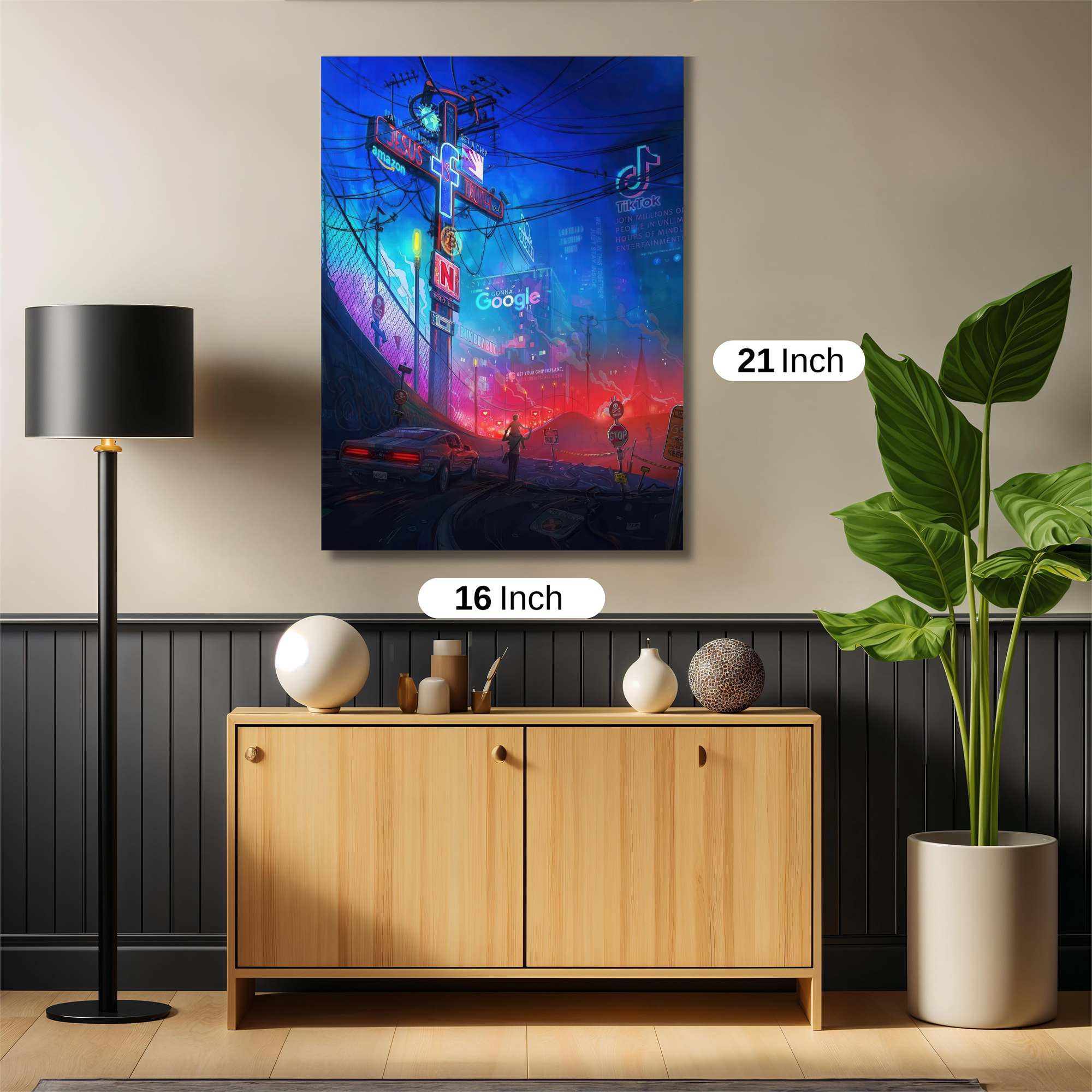 Neon Odyssey Safe Wall Magnetic / M