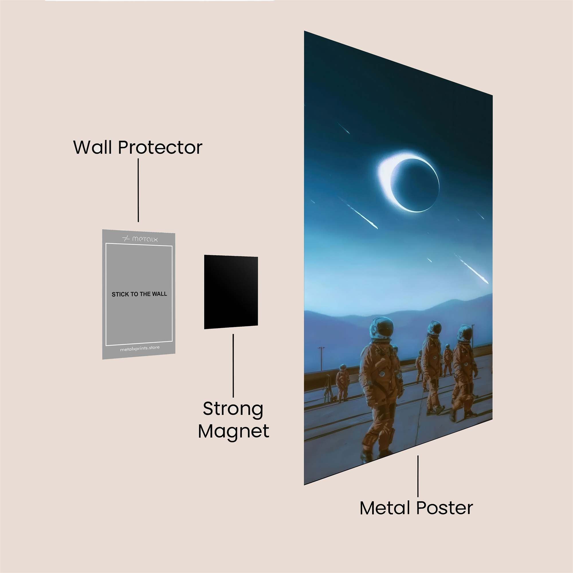 Celestial Awaiting Safe Wall Magnetic / M