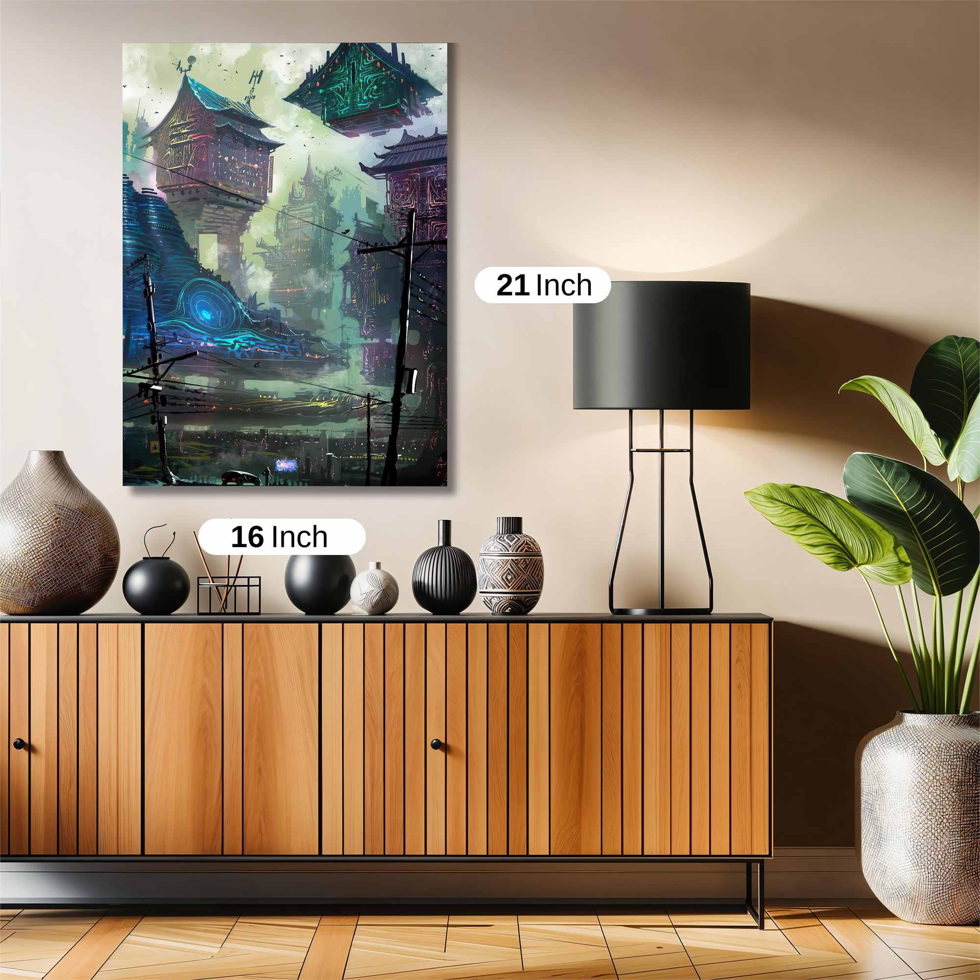 Cyber Samurai Safe Wall Magnetic / M