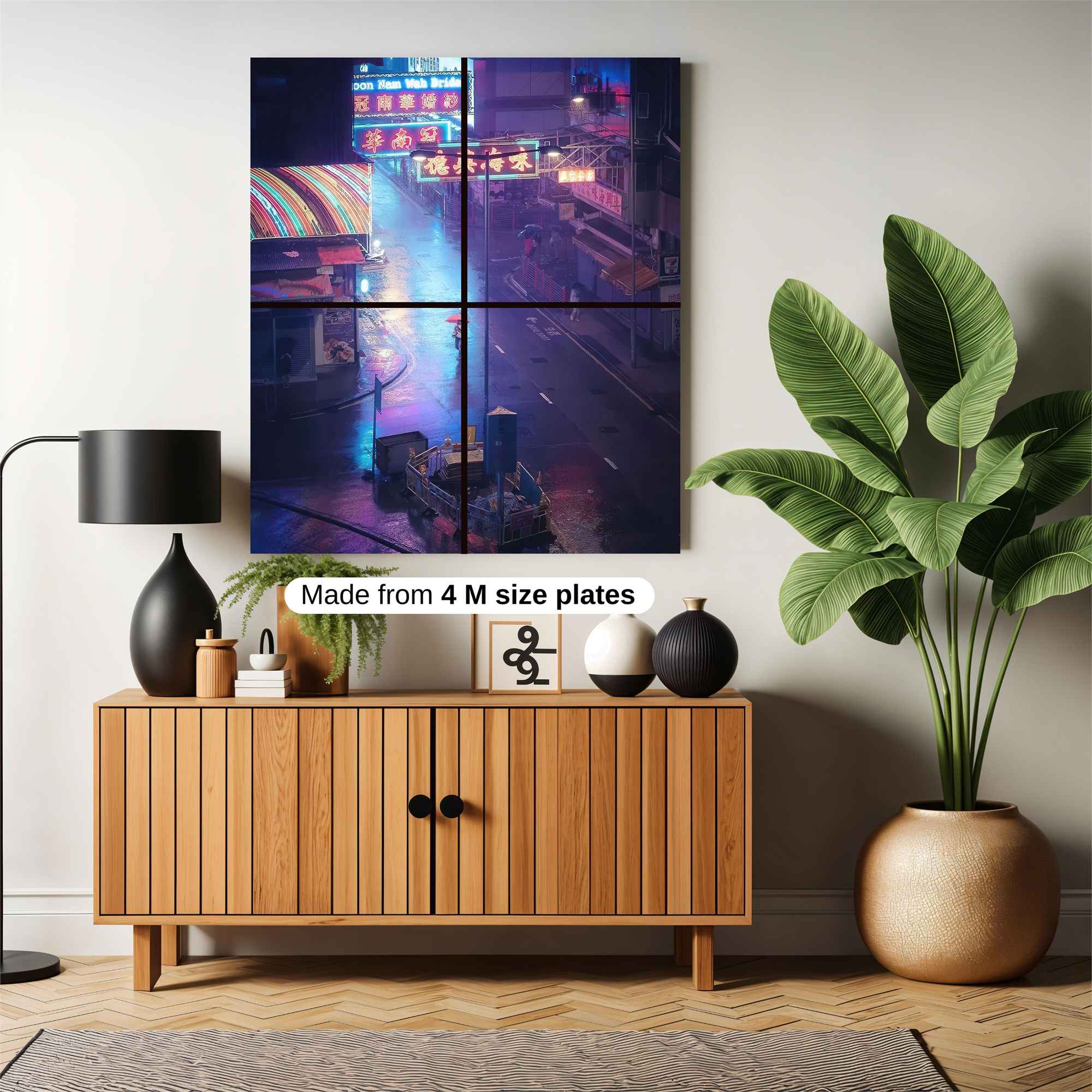 Neon Solitude Safe Wall Magnetic / M