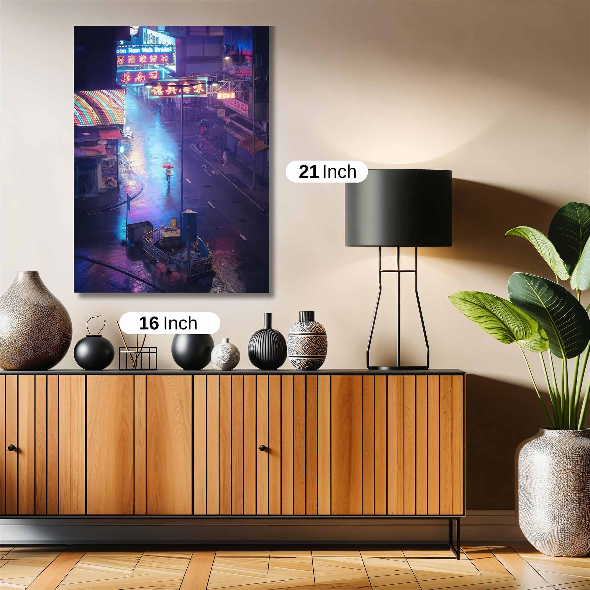 Neon Solitude Safe Wall Magnetic / M