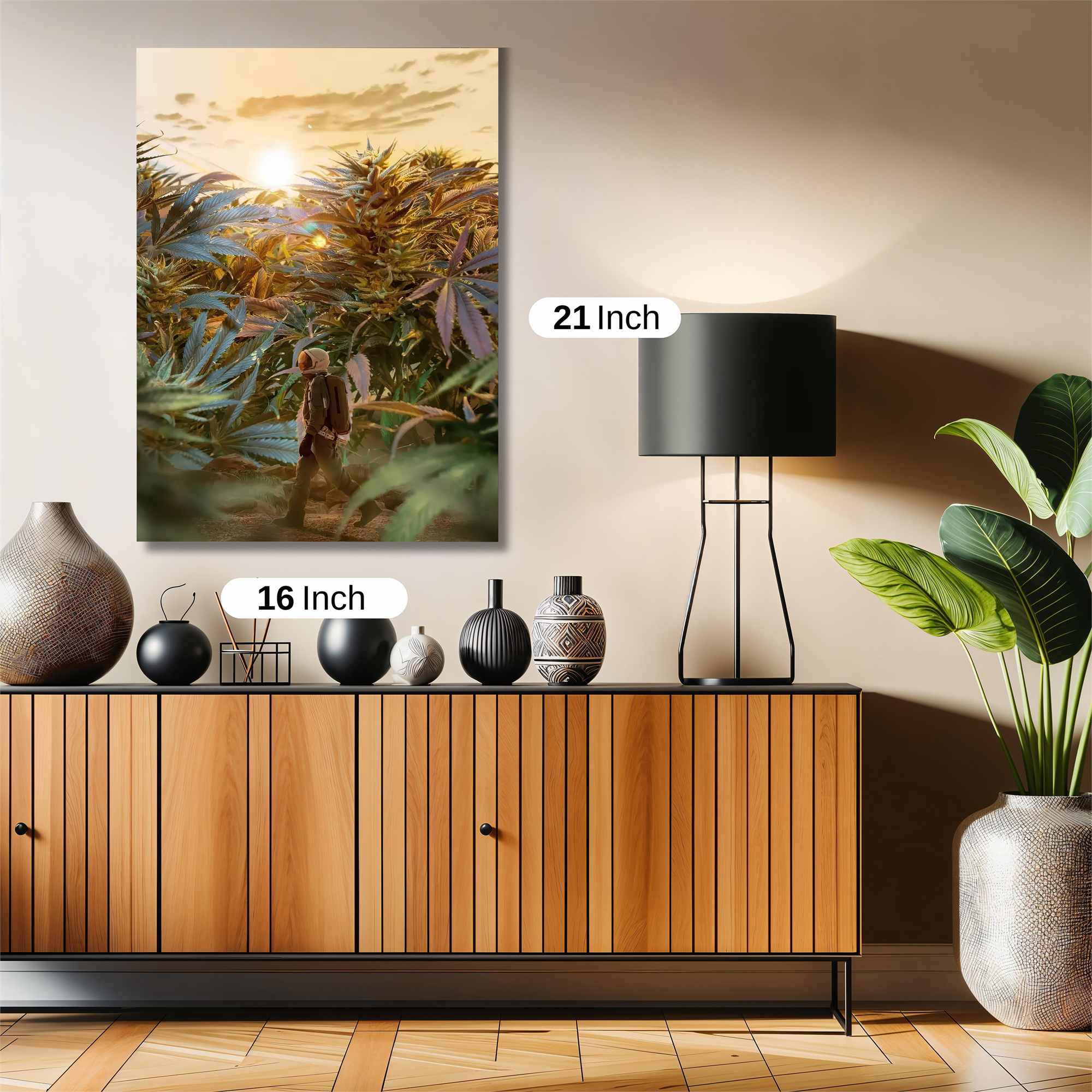 Botanical Voyage Safe Wall Magnetic / M