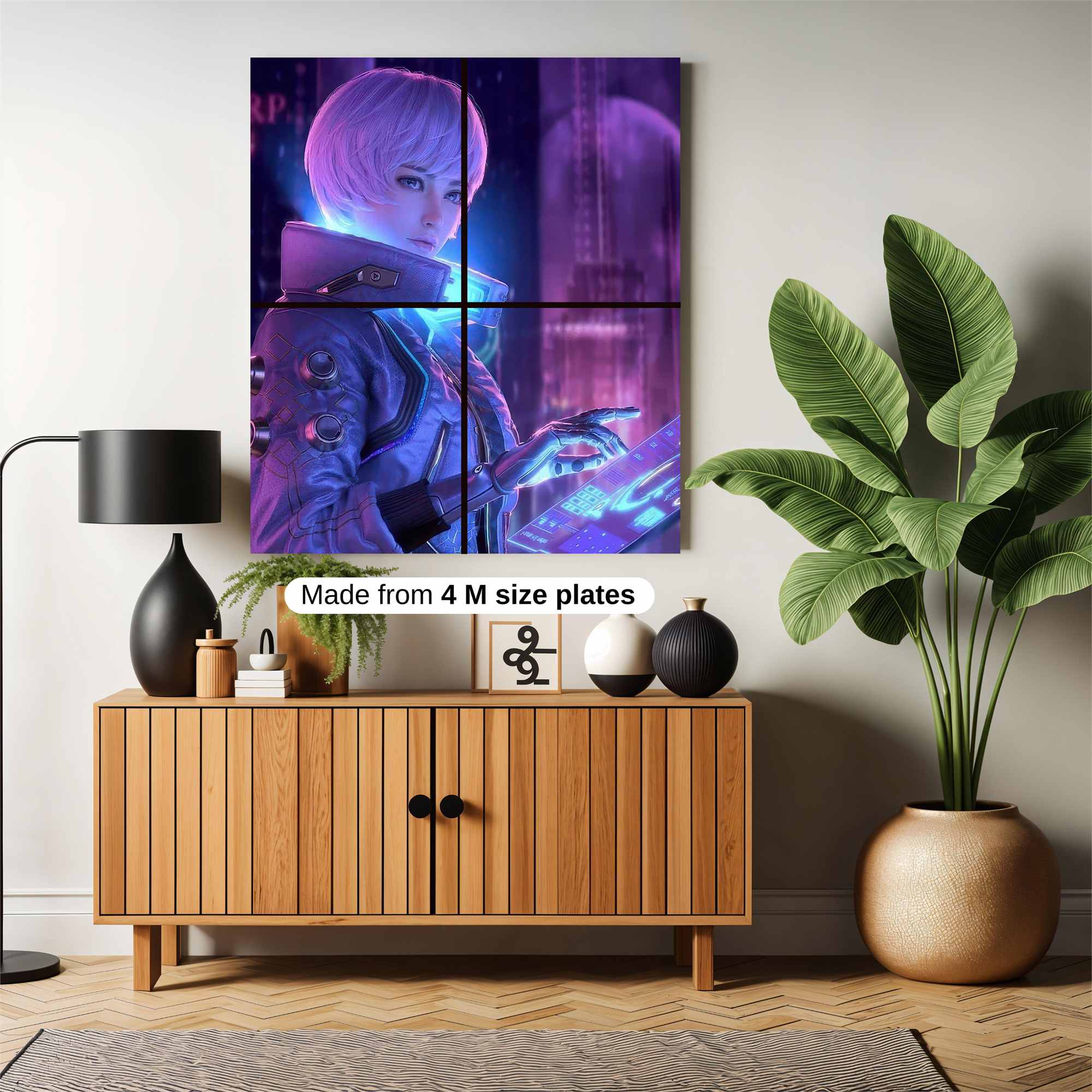 Neon Navigator Safe Wall Magnetic / M