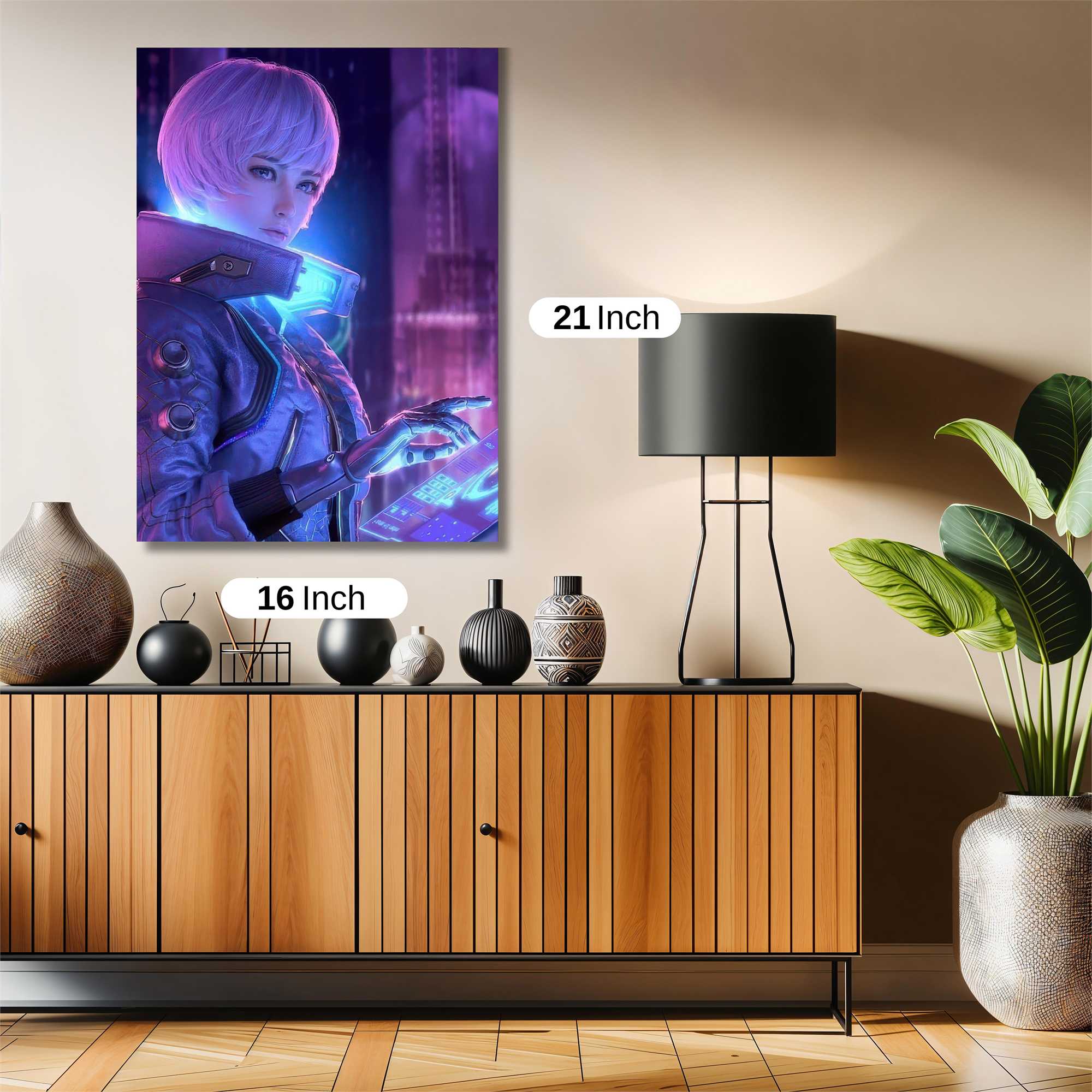 Neon Navigator Safe Wall Magnetic / M