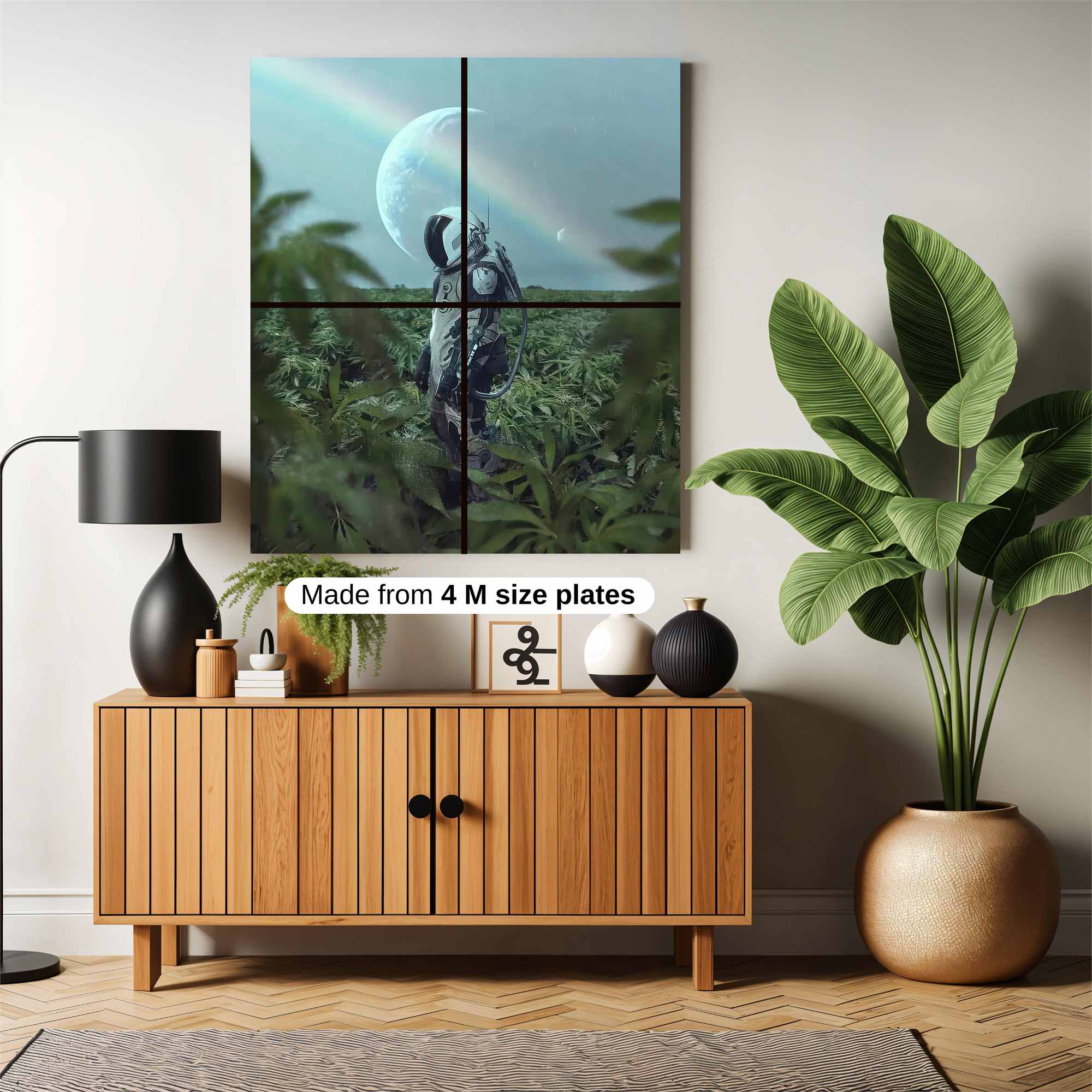 Cosmic Wanderlust Safe Wall Magnetic / M