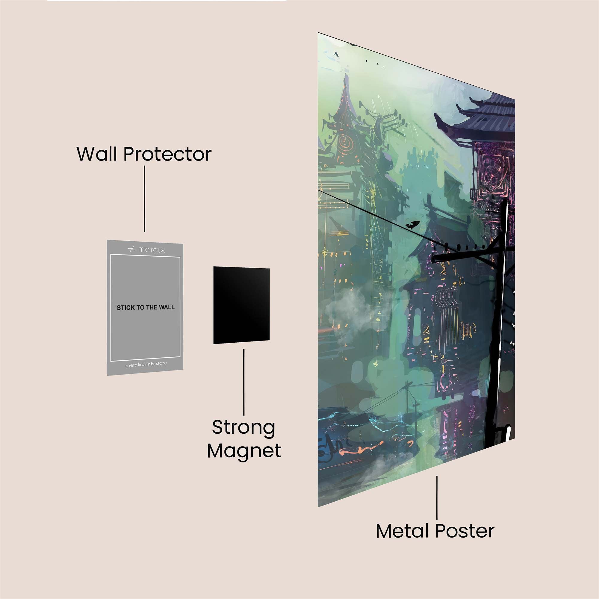 Cyberpunk Serenity Safe Wall Magnetic / M