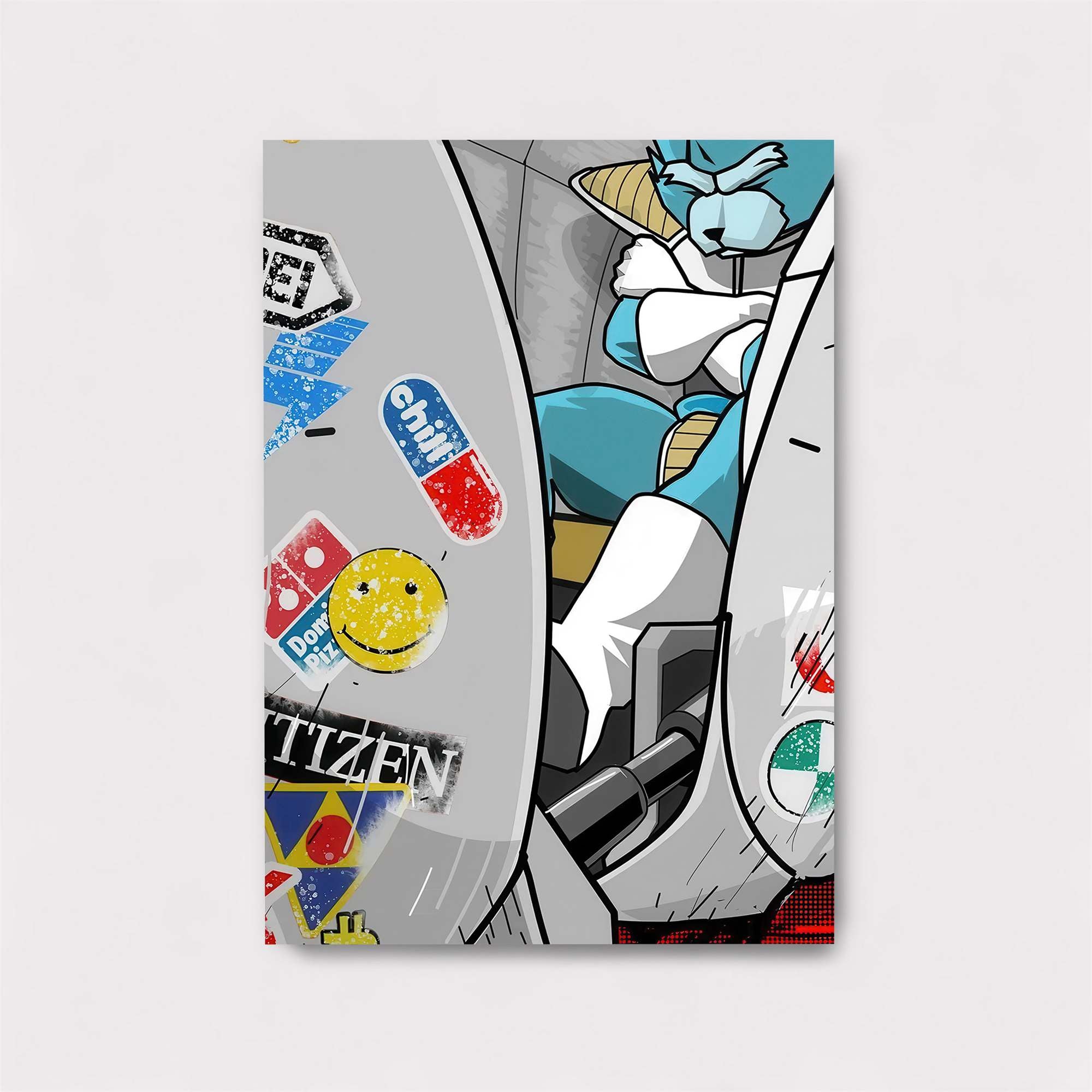 Saiyan Swagger Safe Wall Magnetic / M