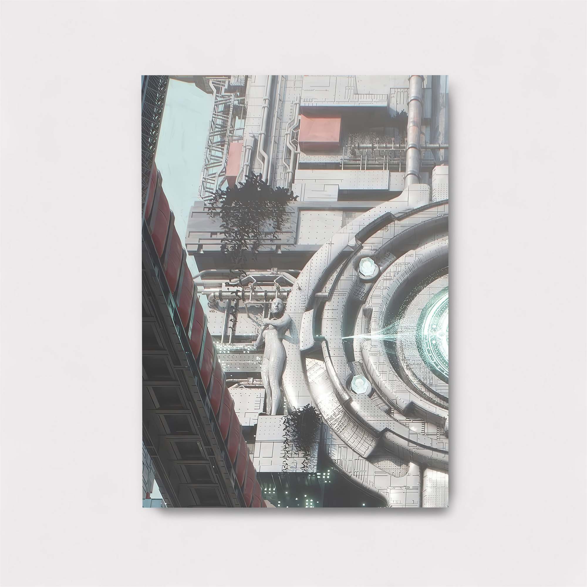 Futuristic Reverie Safe Wall Magnetic / M